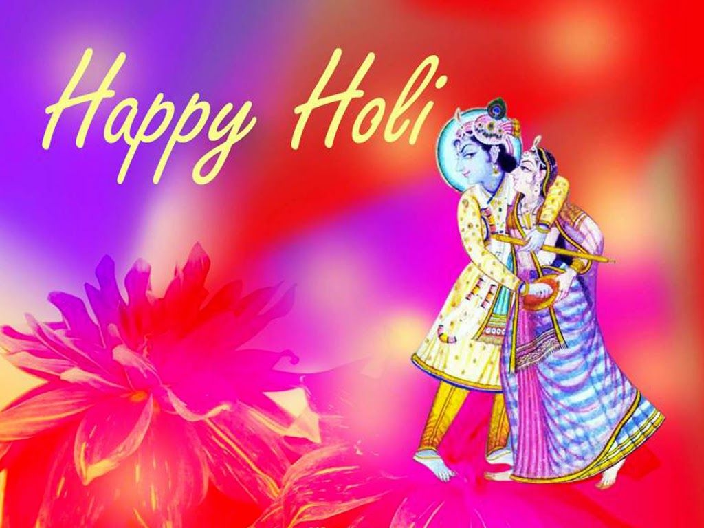 Radha Krishna Happy Holi Wishes HD Wallpaper, Image. shayari SMS