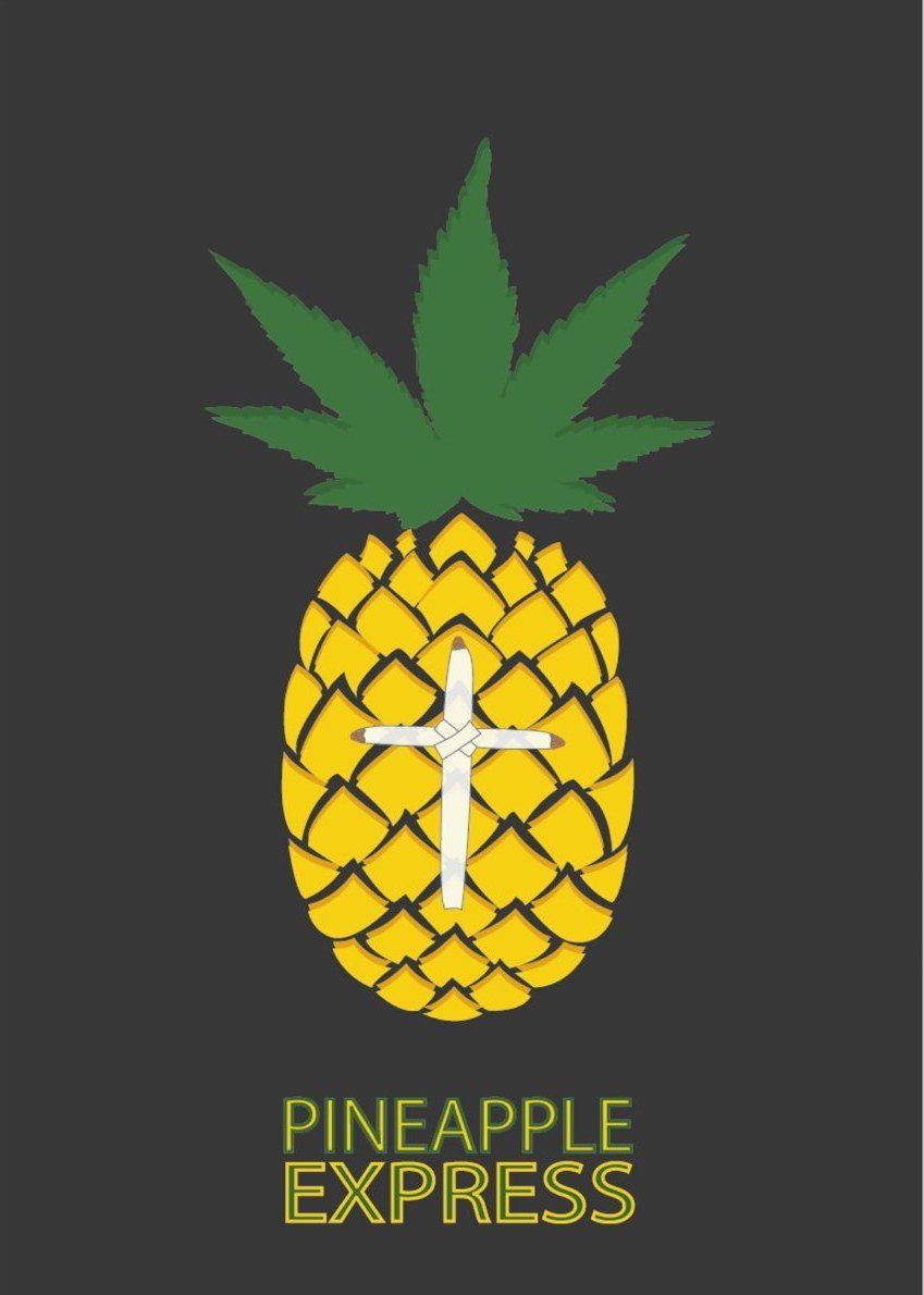 Pineapple Express (2008) Minimal Movie Poster