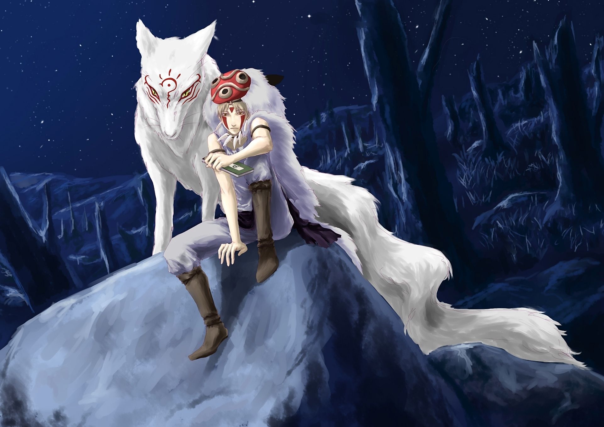 Anime Wolves Wallpaper