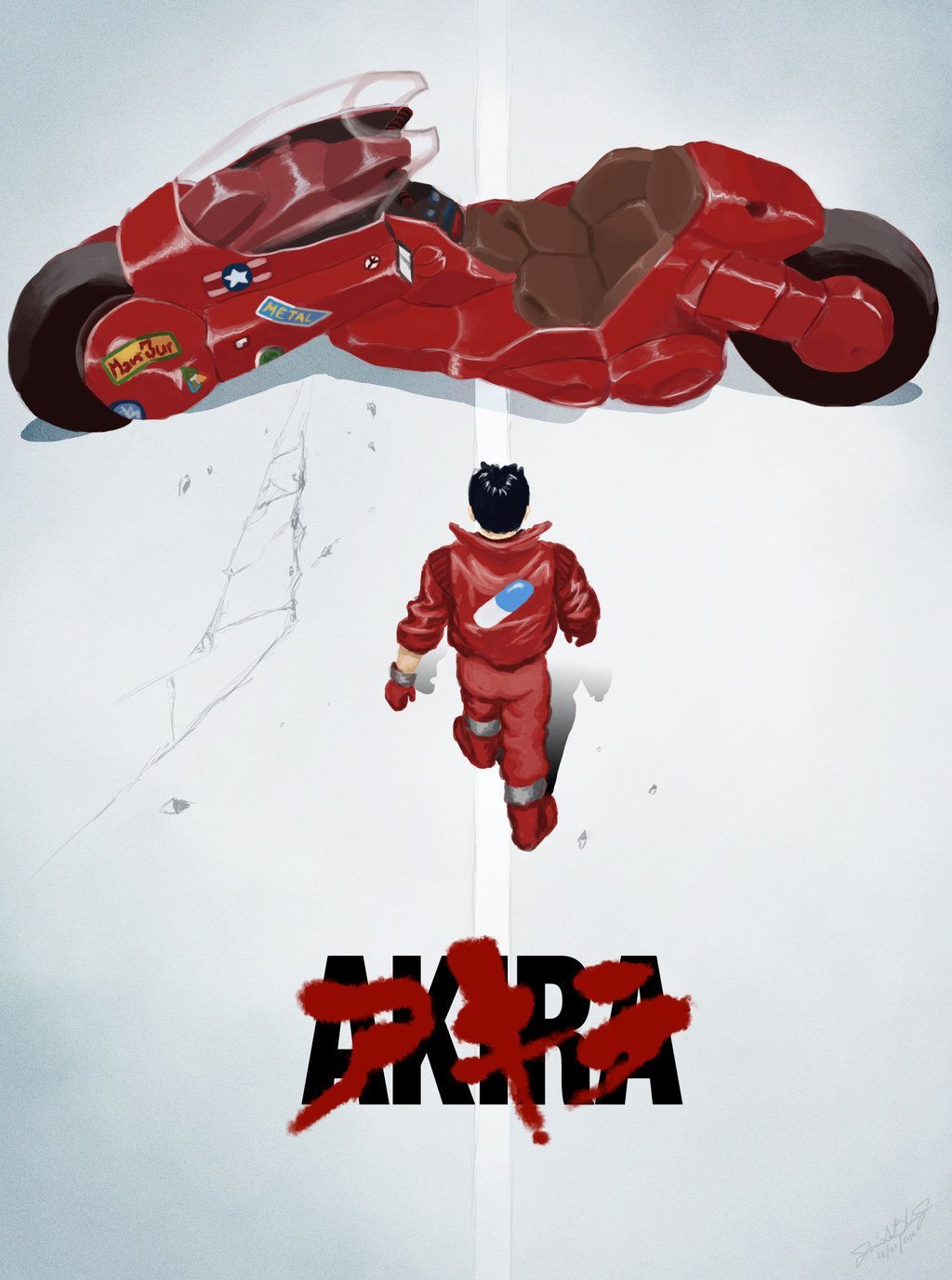 Akira Movie Poster Wallpaper Free Akira Movie Poster Background