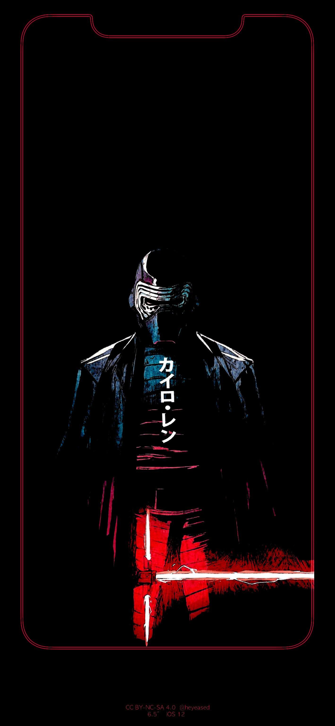Kylo Ren iPhone [1418x3072] iPhone XS Max