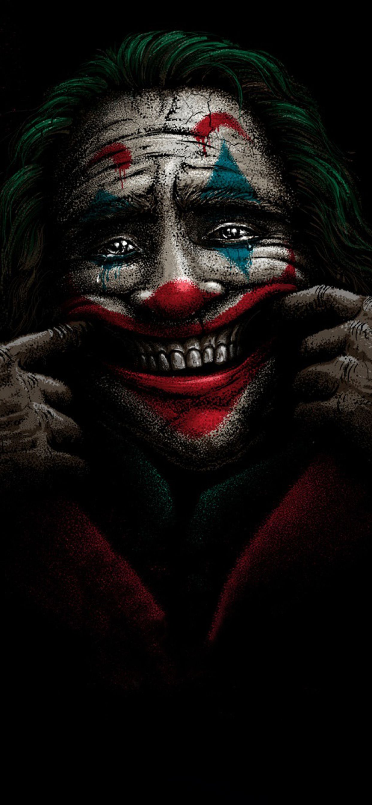 Joker Happy Face iPhone XS MAX Wallpaper, HD Superheroes