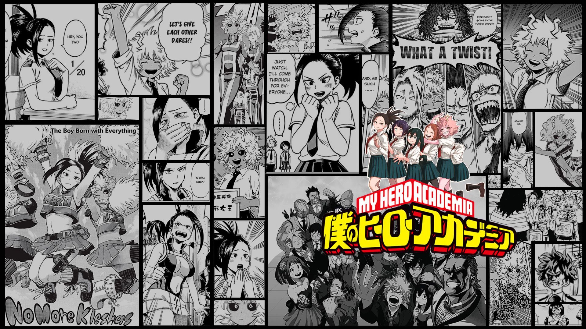 My Hero Academia Manga Wallpaper Free My Hero Academia Manga Background