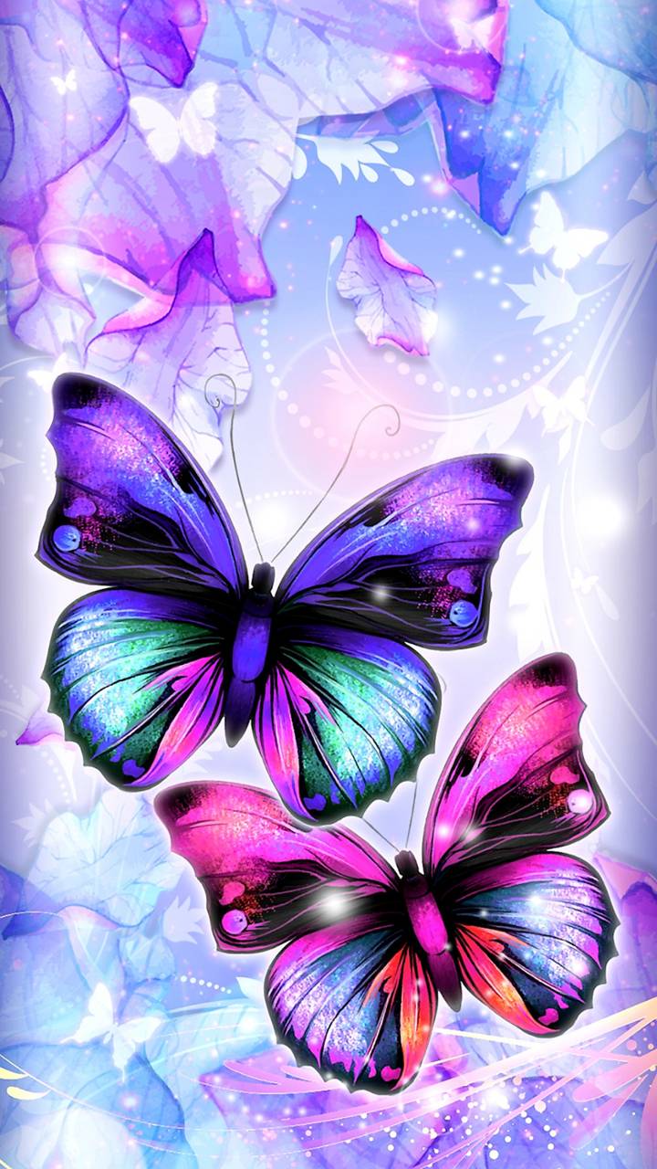 Artistic Butterfly (720x1280) Wallpaper