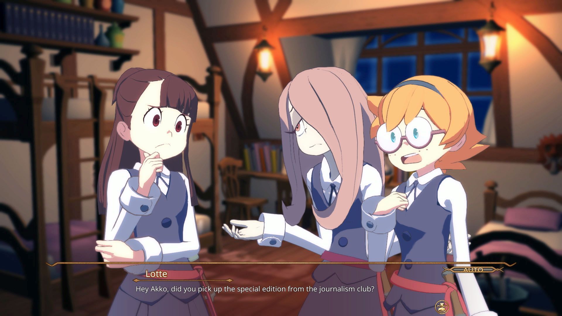 Little Witch Academia for PS4 and PC Gets New 1080p Screenshots