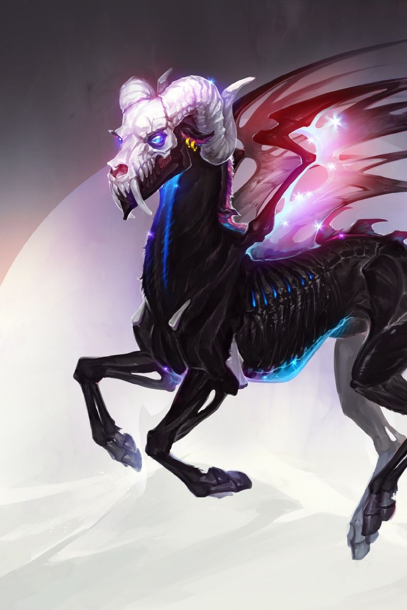 Wallpaper Unicorn, Horse, Skull, Fantastic, Art Horse Wallpaper & Background Download