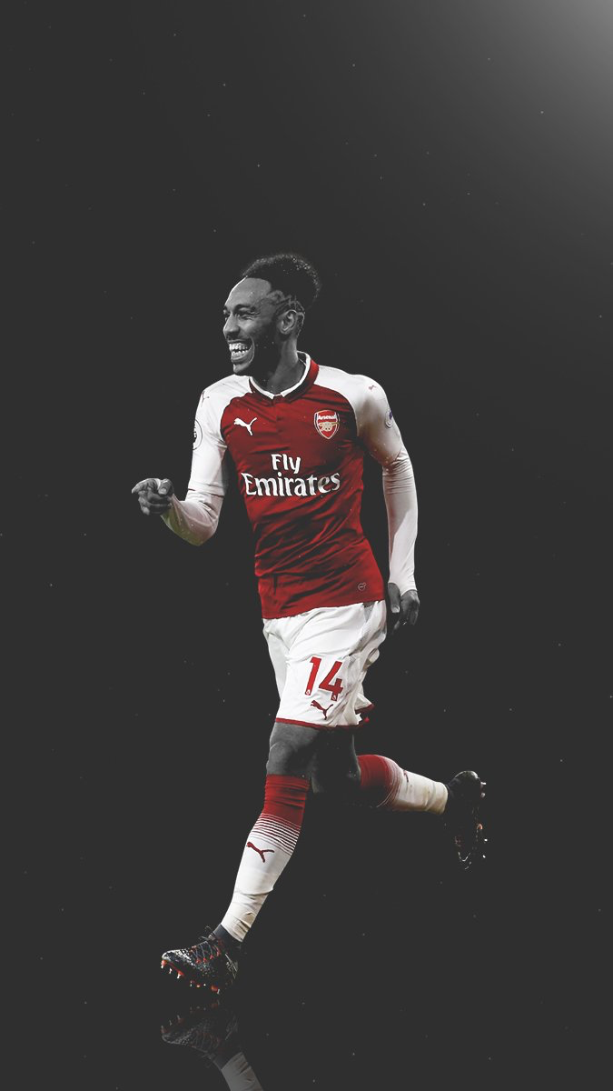 Pierre Aubameyang Arsenal Wallpaper iPhone, Download