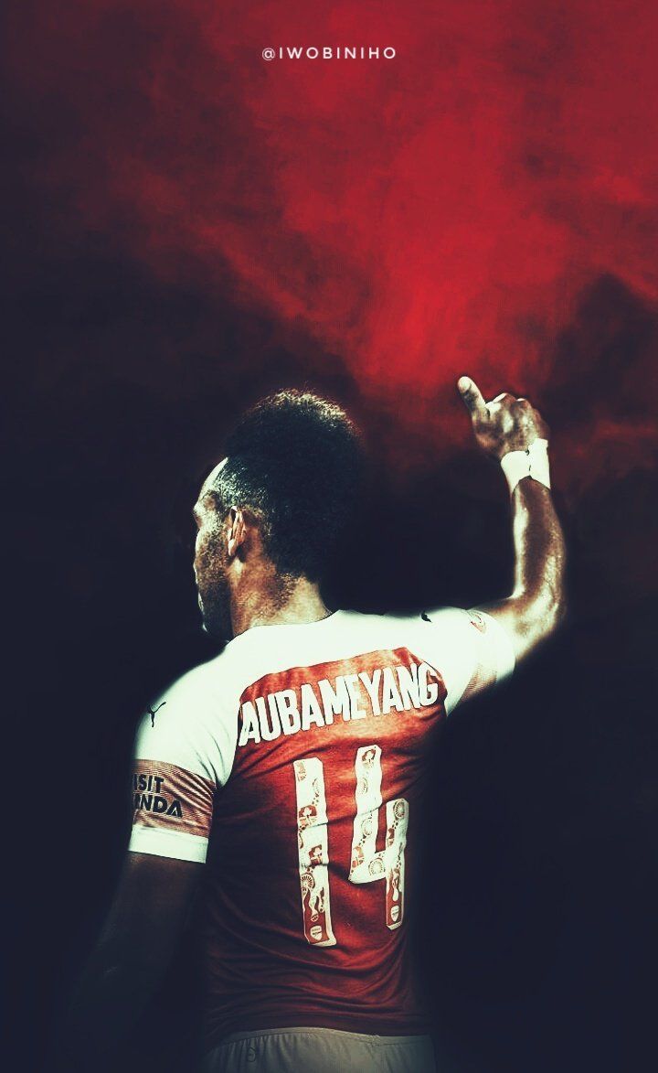 Aubameyang Wallpaper Arsenal iPhone, Download Wallpaper