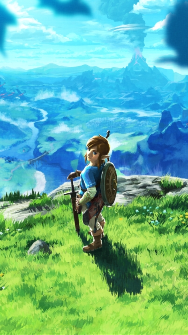 The Legend of Zelda Breath of the Wild phone wallpaper dump