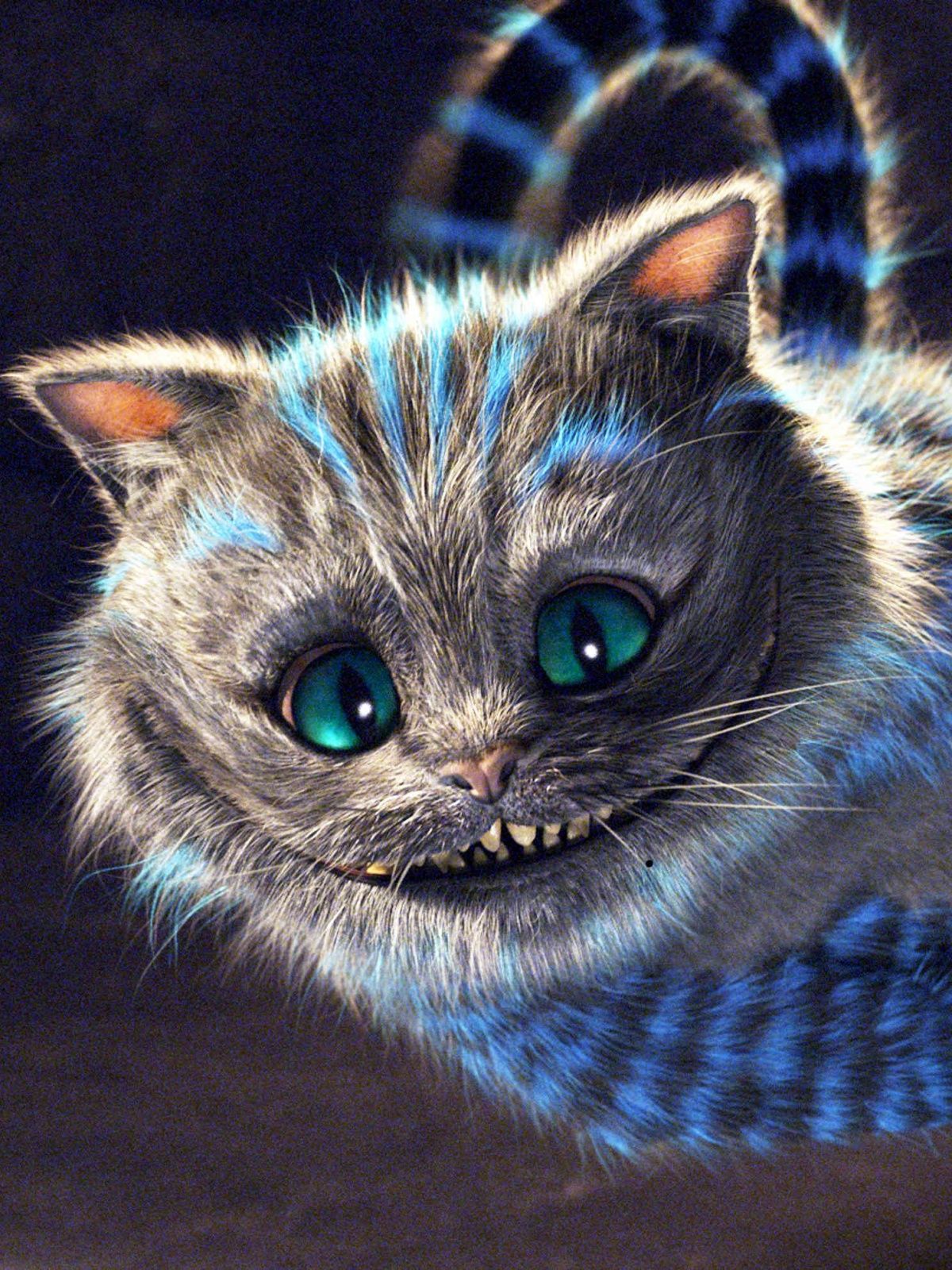 Alice In Wonderland Cheshire Cat Mobile Wallpaper