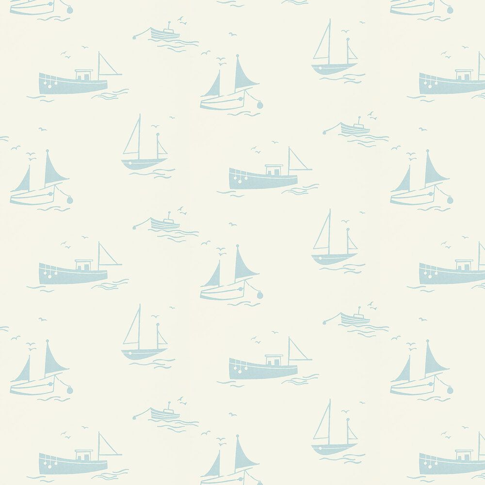 Sail Away by Harlequin / Blue, Wallpaper Direct