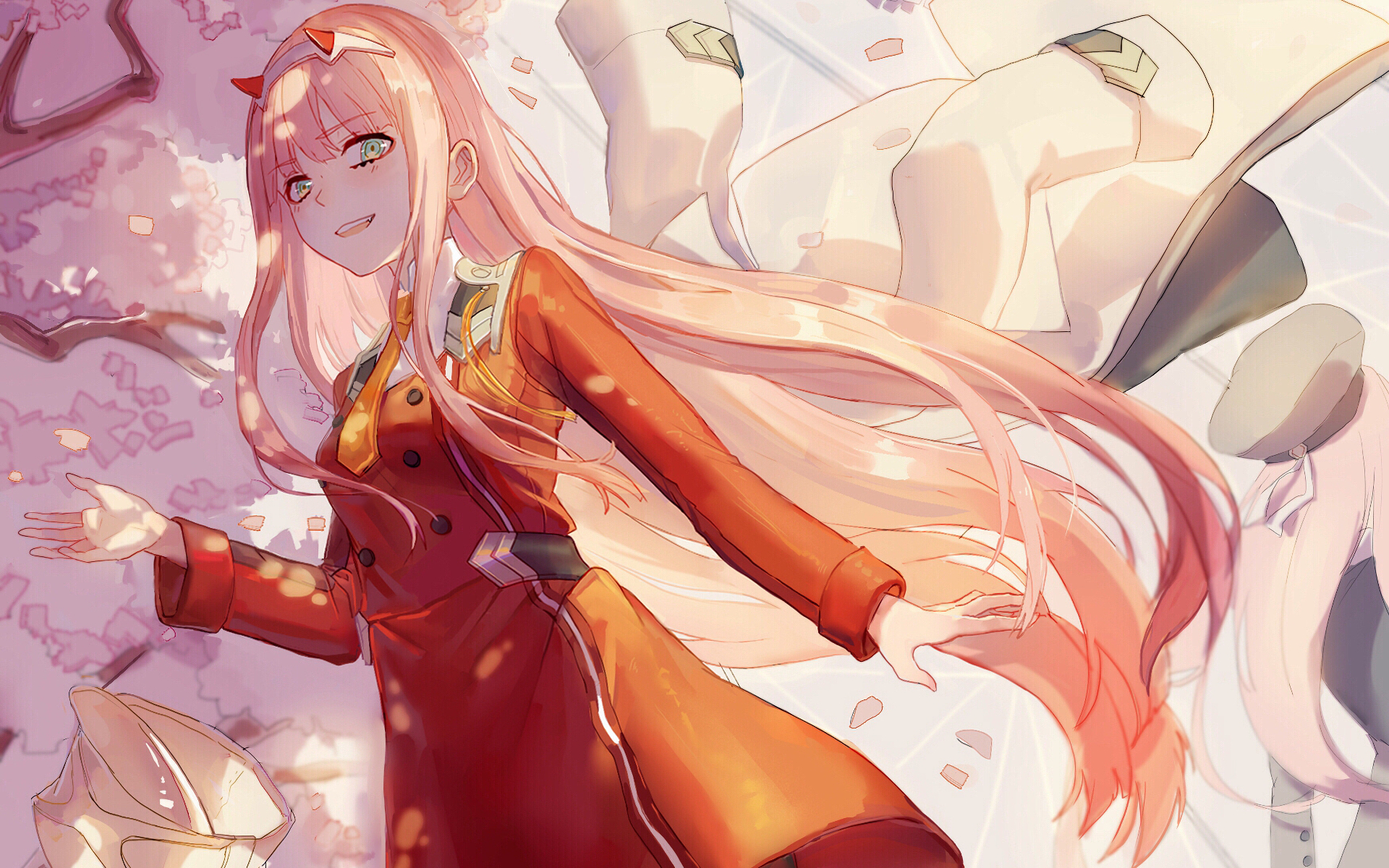 Zero Two HD Wallpaper