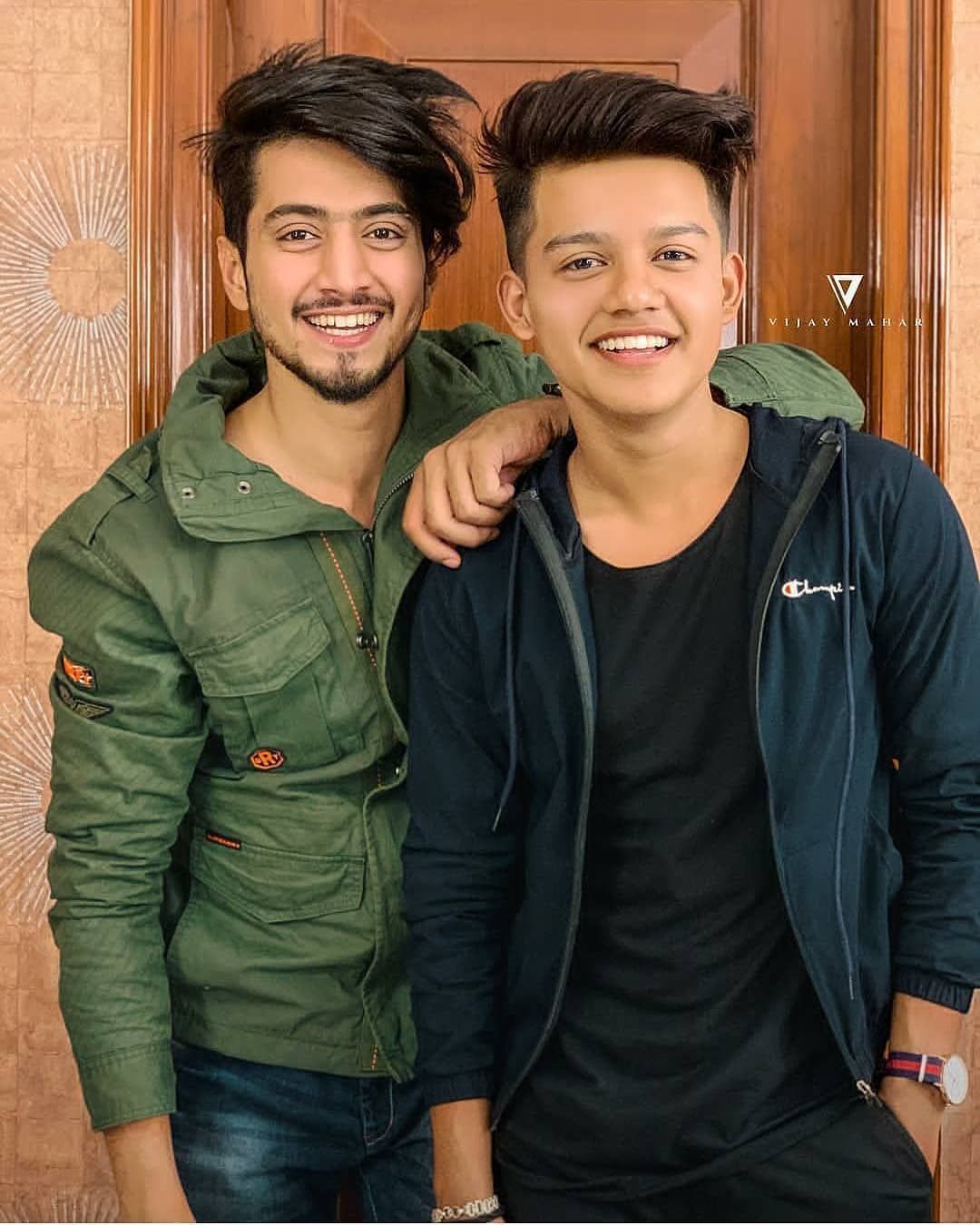 Image may contain: 2 people, people standing. Cute boy photo, Boy