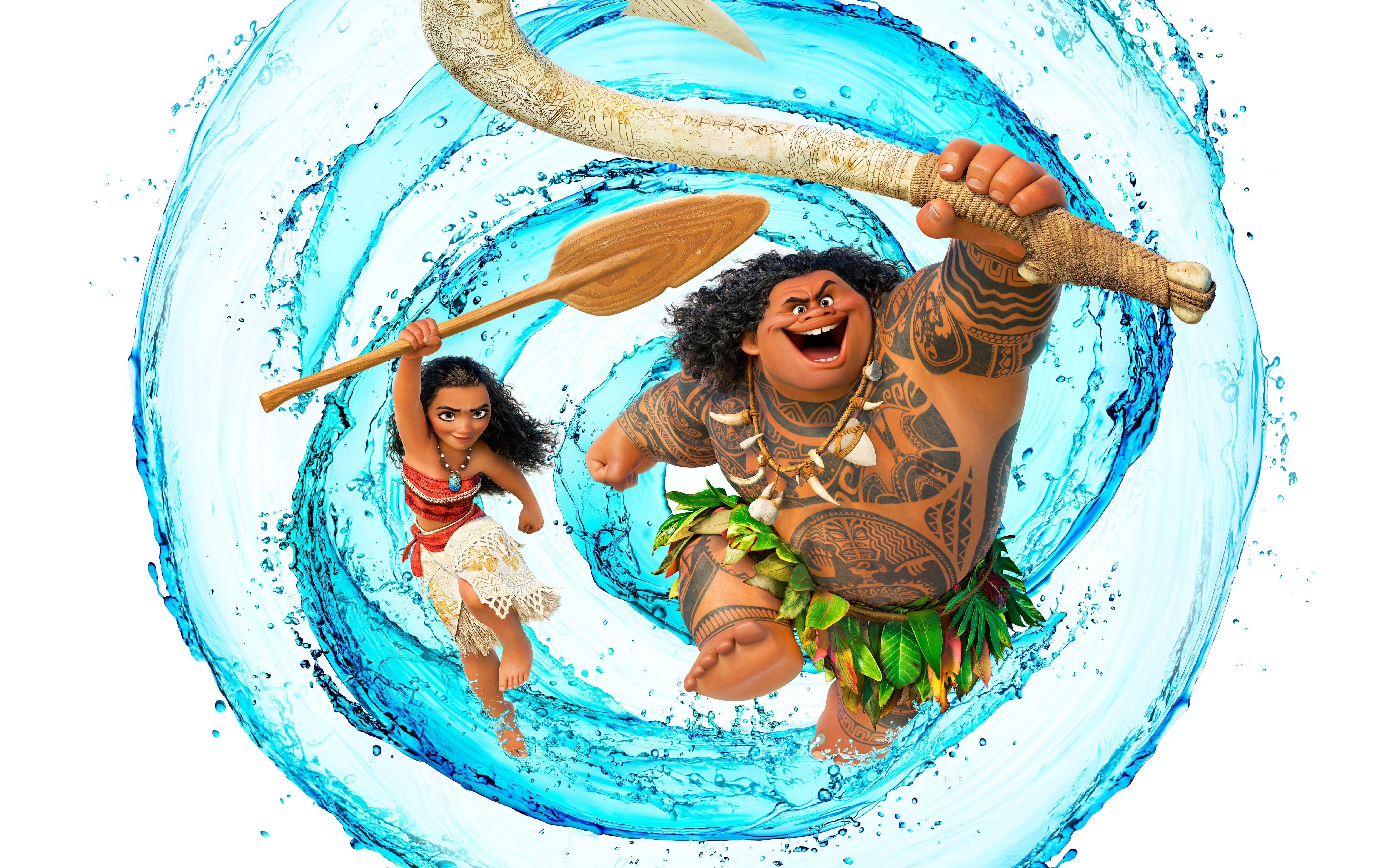Dwayne Johnson As Maui Moana Wallpaper. Movies HD Wallpaper. Moana, Maui, Disney movies