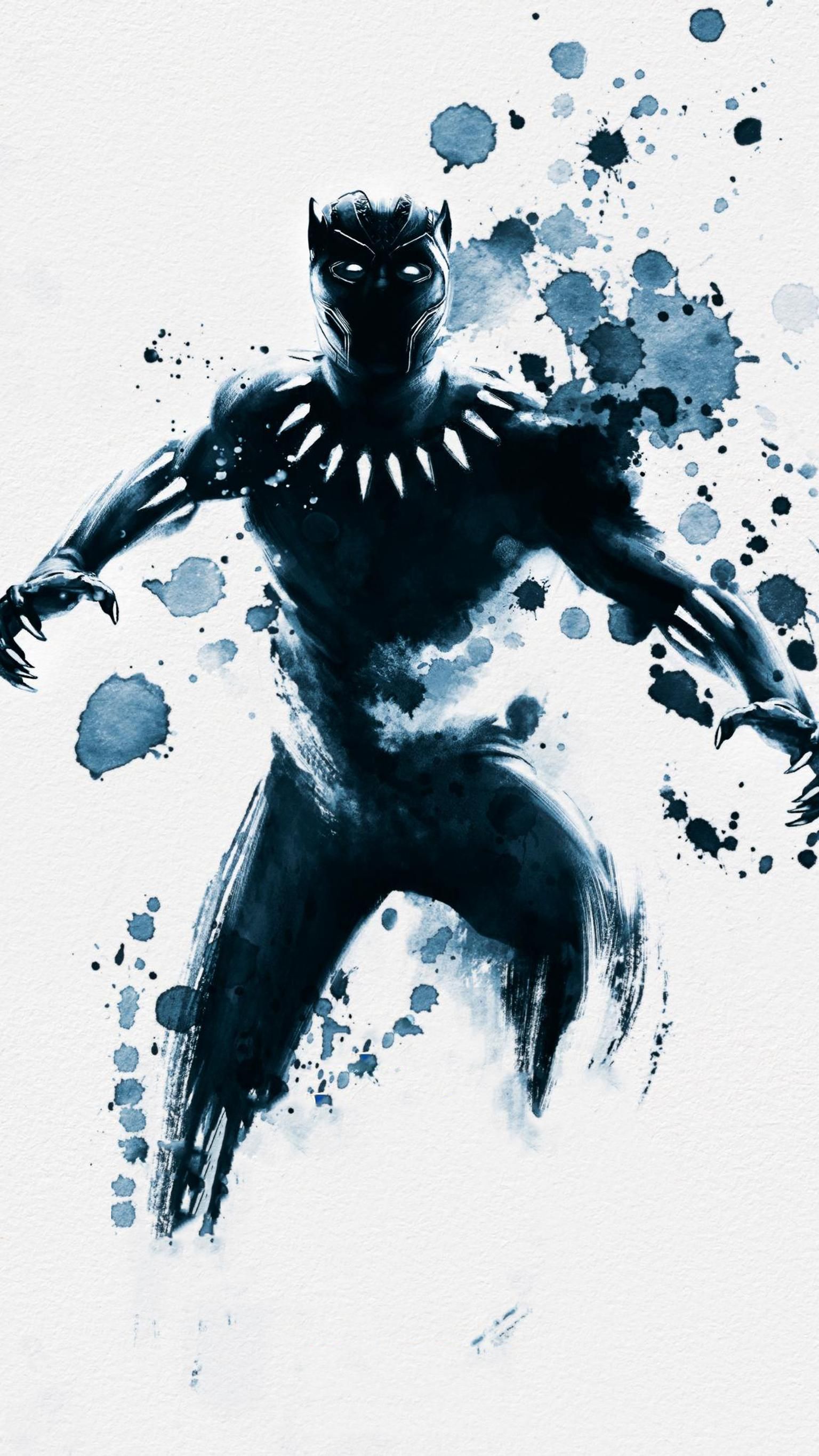 Black Panther (2018) Phone Wallpaper. Black panther art, Black