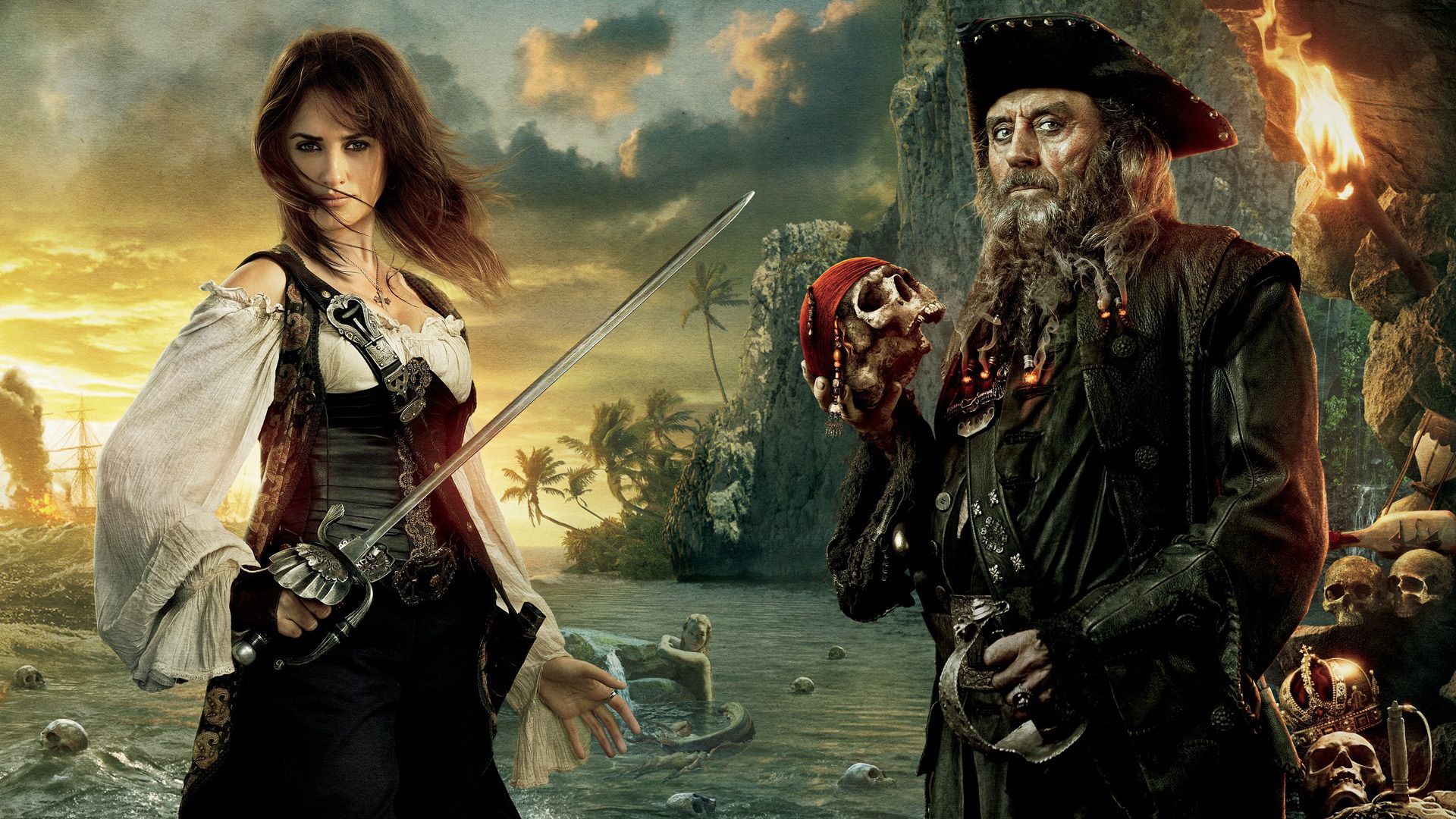 Pirates Of The Caribbean Villains Wallpapers Wallpaper Cave