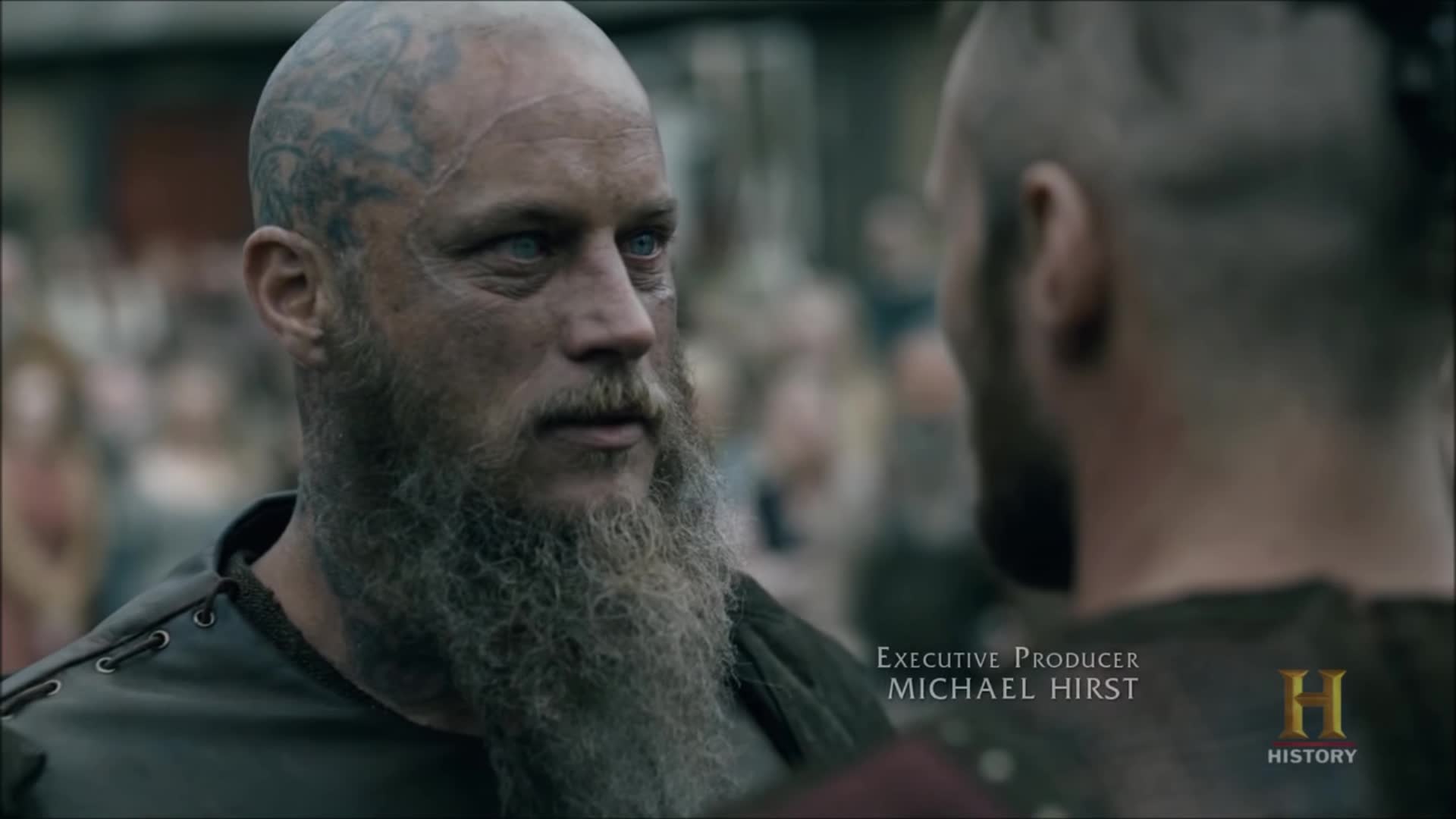 Ragnar's Speech ''King Ubbe'' GIF