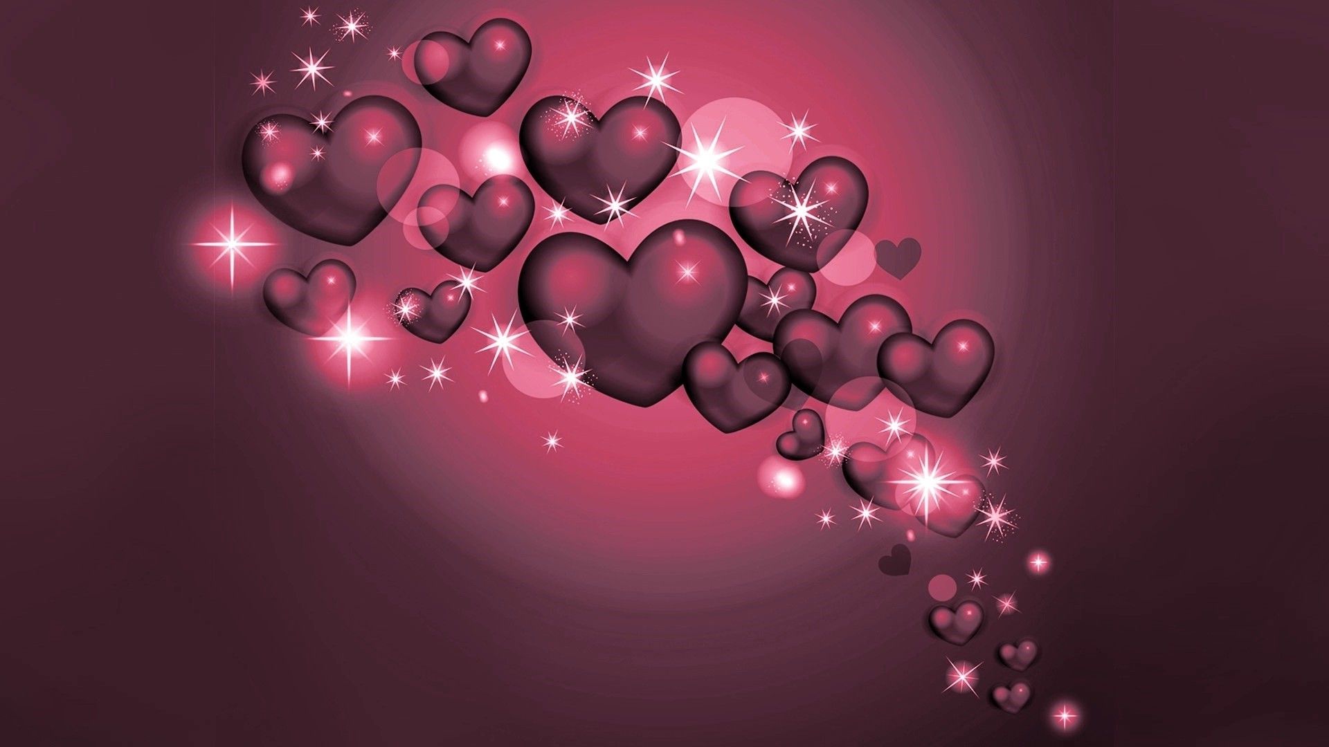 3D Heart Wallpaper