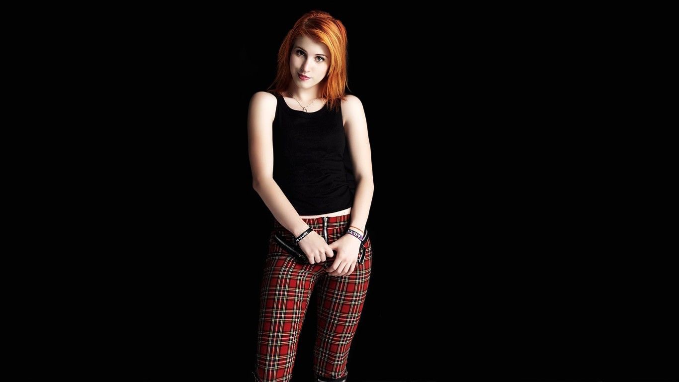 #redhead, #band, #Hayley Williams, #simple background