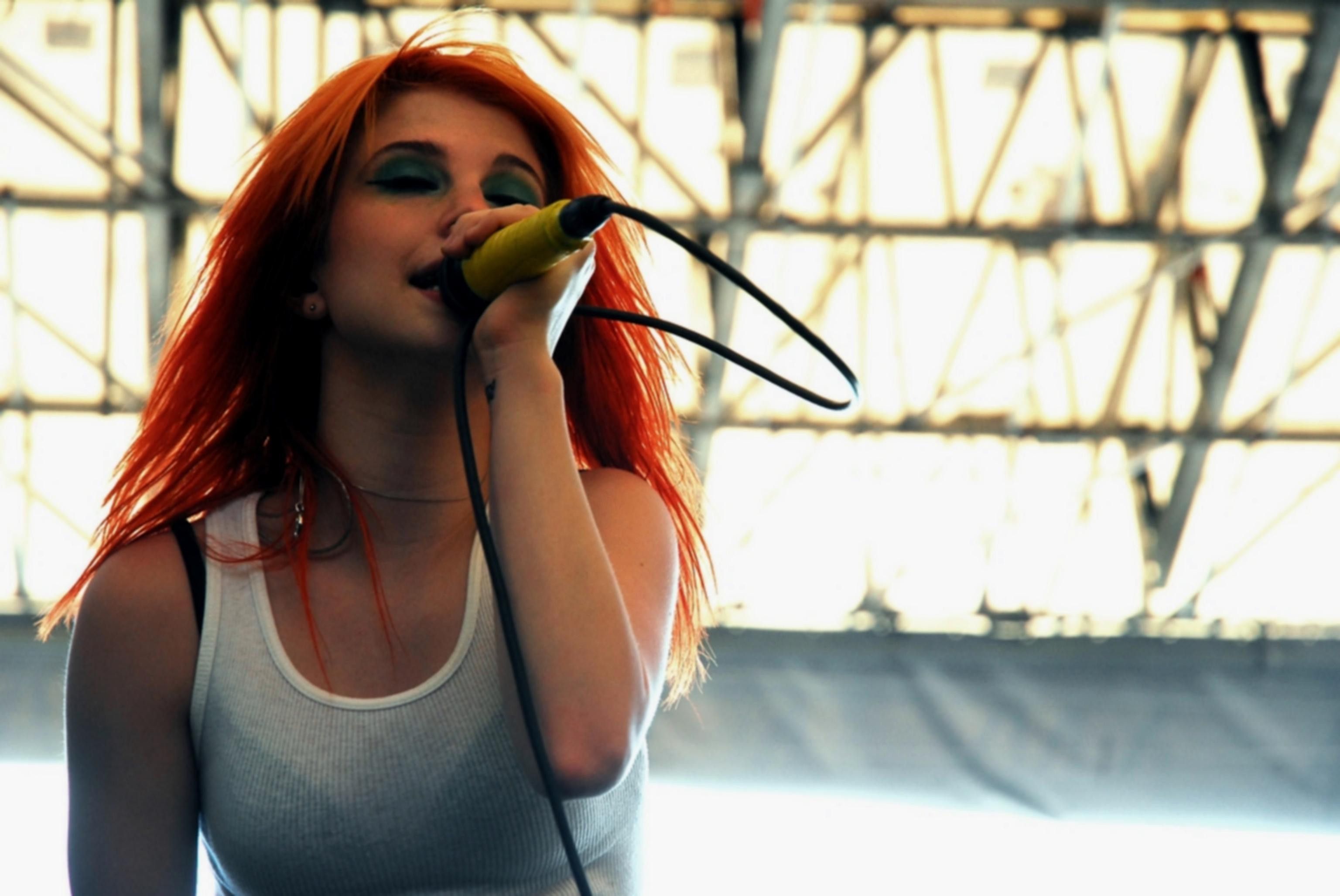 Hayley Williams, Singer, Redhead, Green Eyes, Paramore Wallpaper