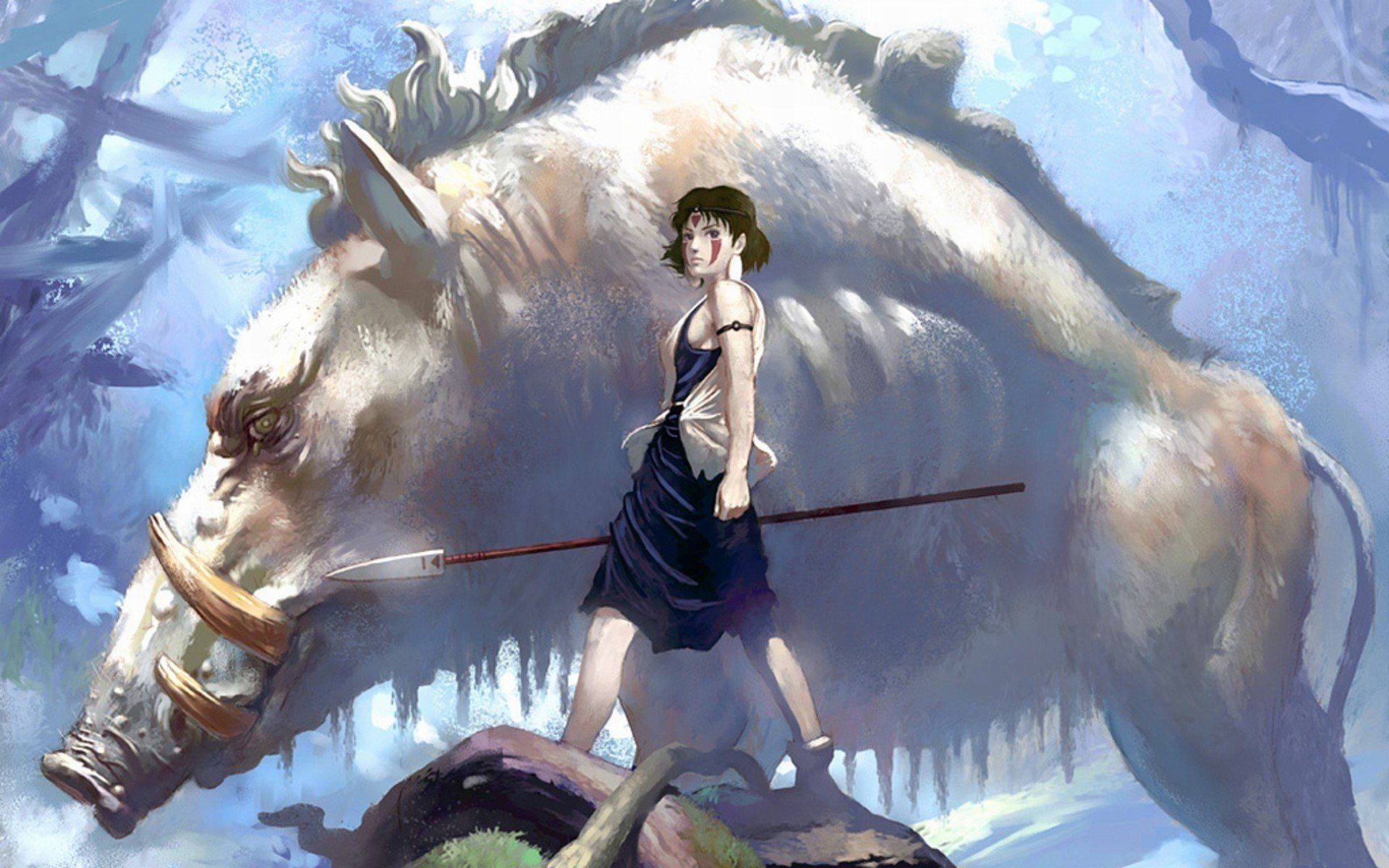 Princess Mononoke, Anime girls Wallpaper HD / Desktop and Mobile