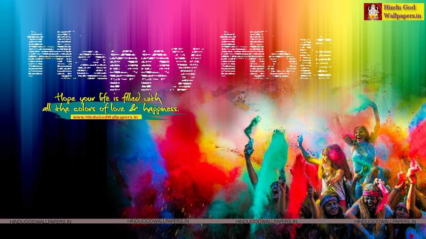Free collection of Colourful Holi Wallpaper. Free download high