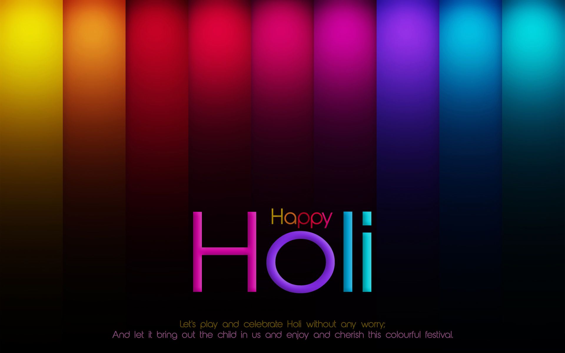 Holi Wallpaper HD 1080p Happy Holi Quotes, HD Wallpaper