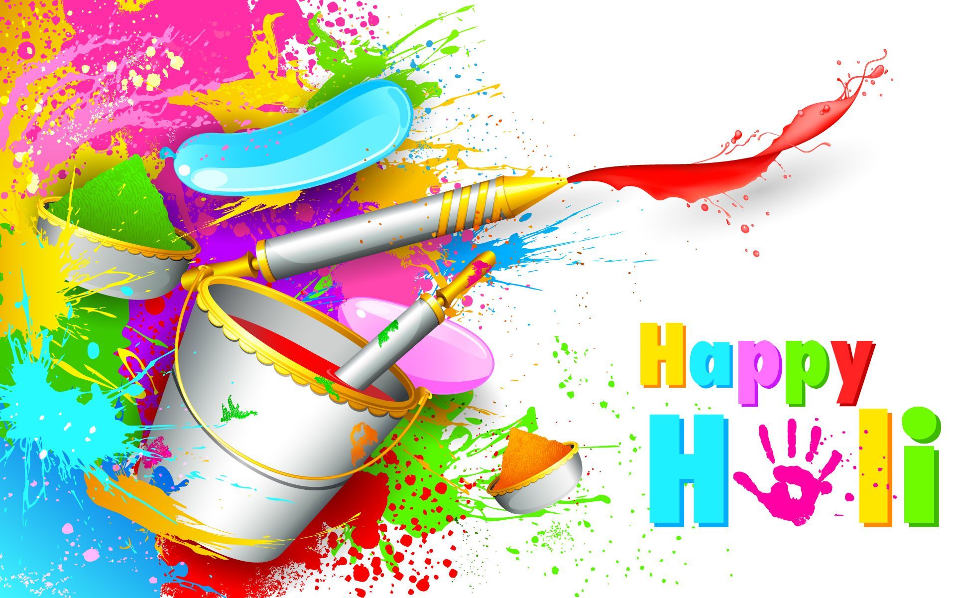 Holi Wallpaper Full HD. Happy holi wishes, Holi wishes, Holi theme
