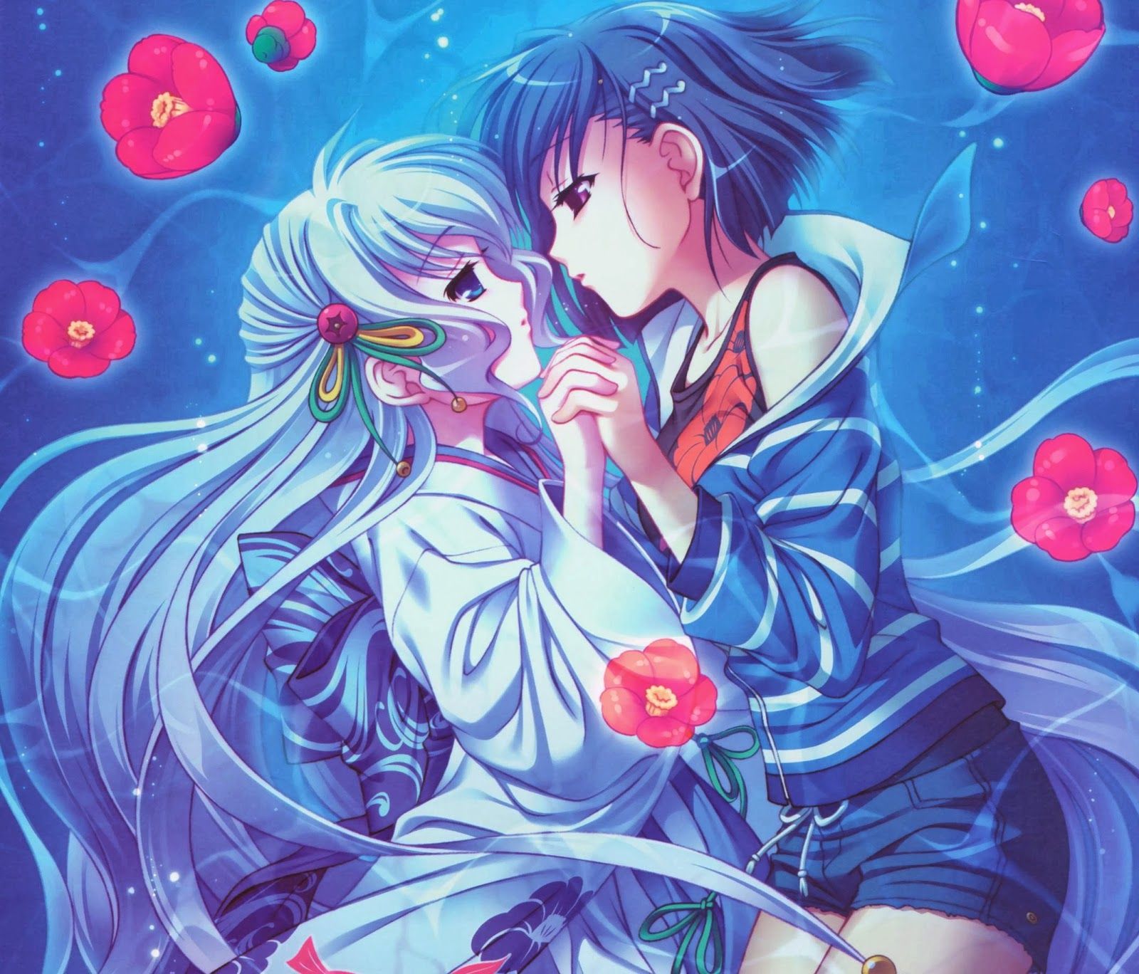 Anime Kiss Wallpaper