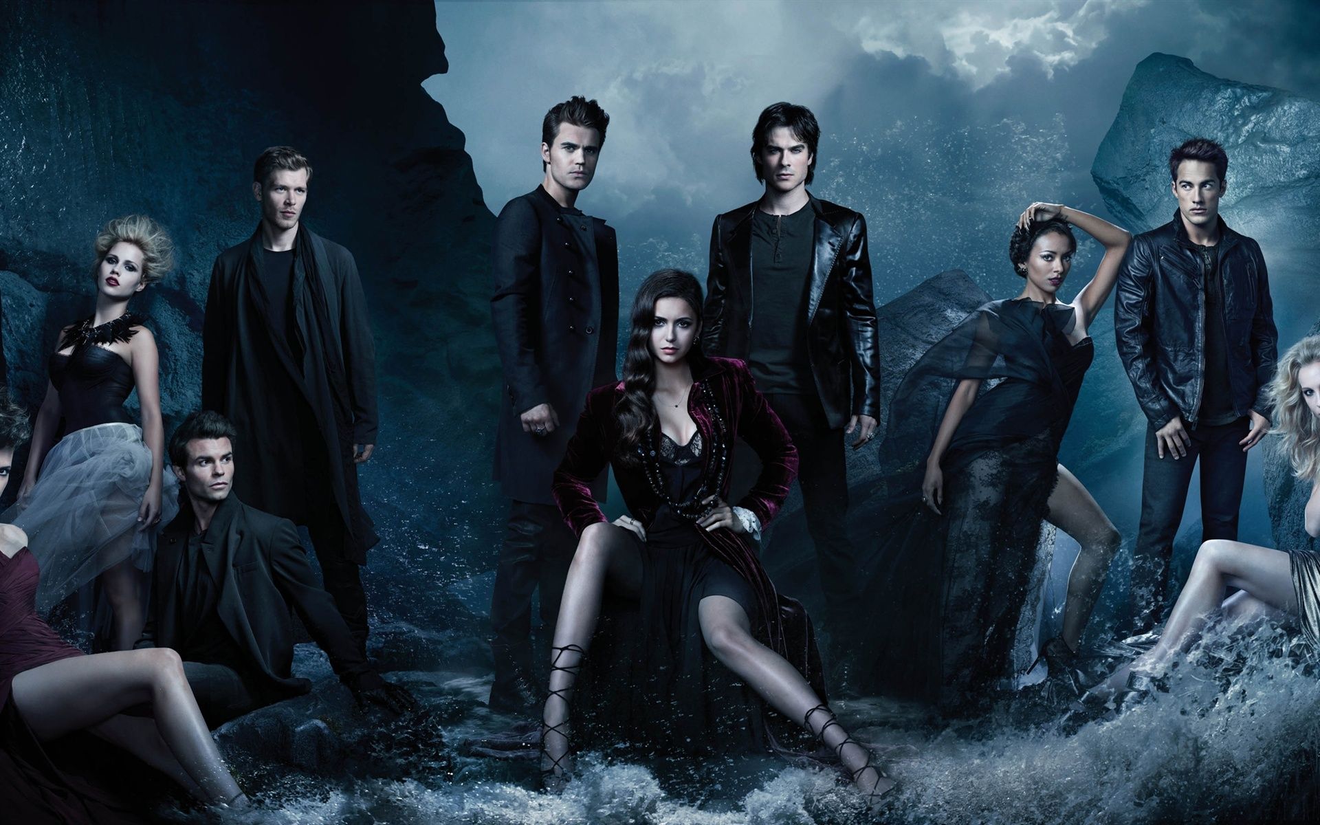Wallpaper The Vampire Diaries, TV series, season 4 HD 2560x1440