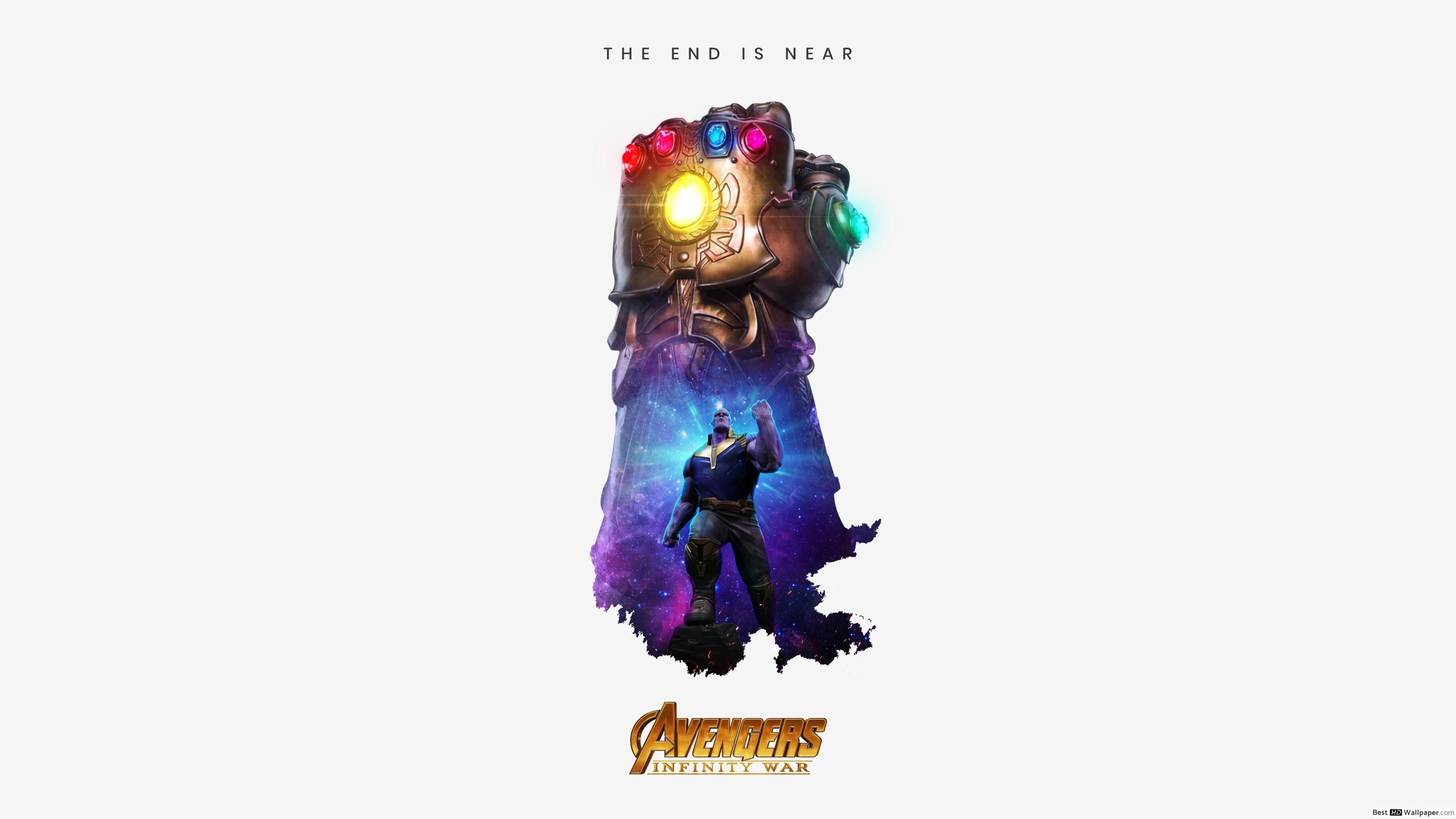Avengers: Infinity War with the Infinity glove HD