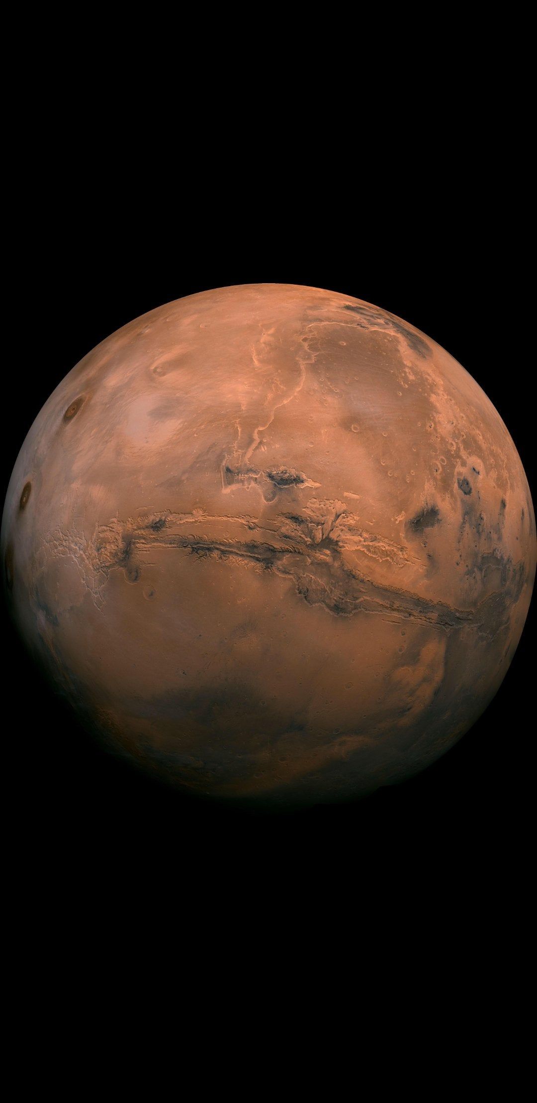 Found This On R Space. The Clearest Image Of Mars. Turned Into A