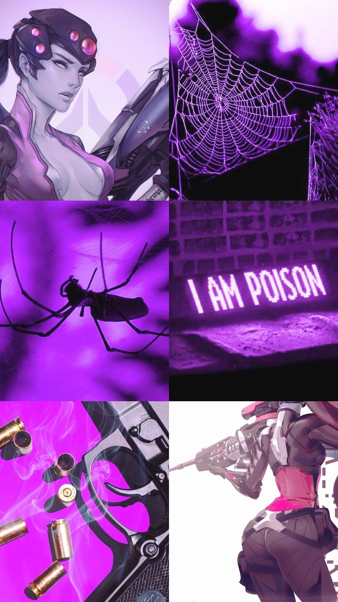 widowmaker aesthetic