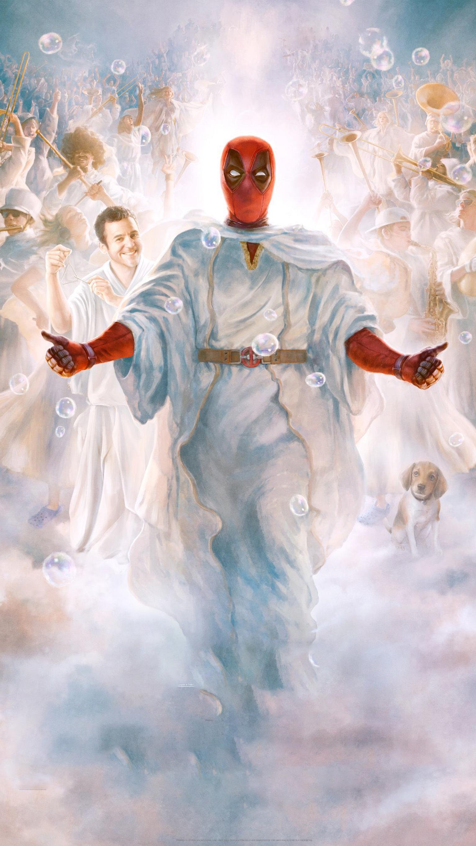 Once Upon a Deadpool Phone Wallpaper