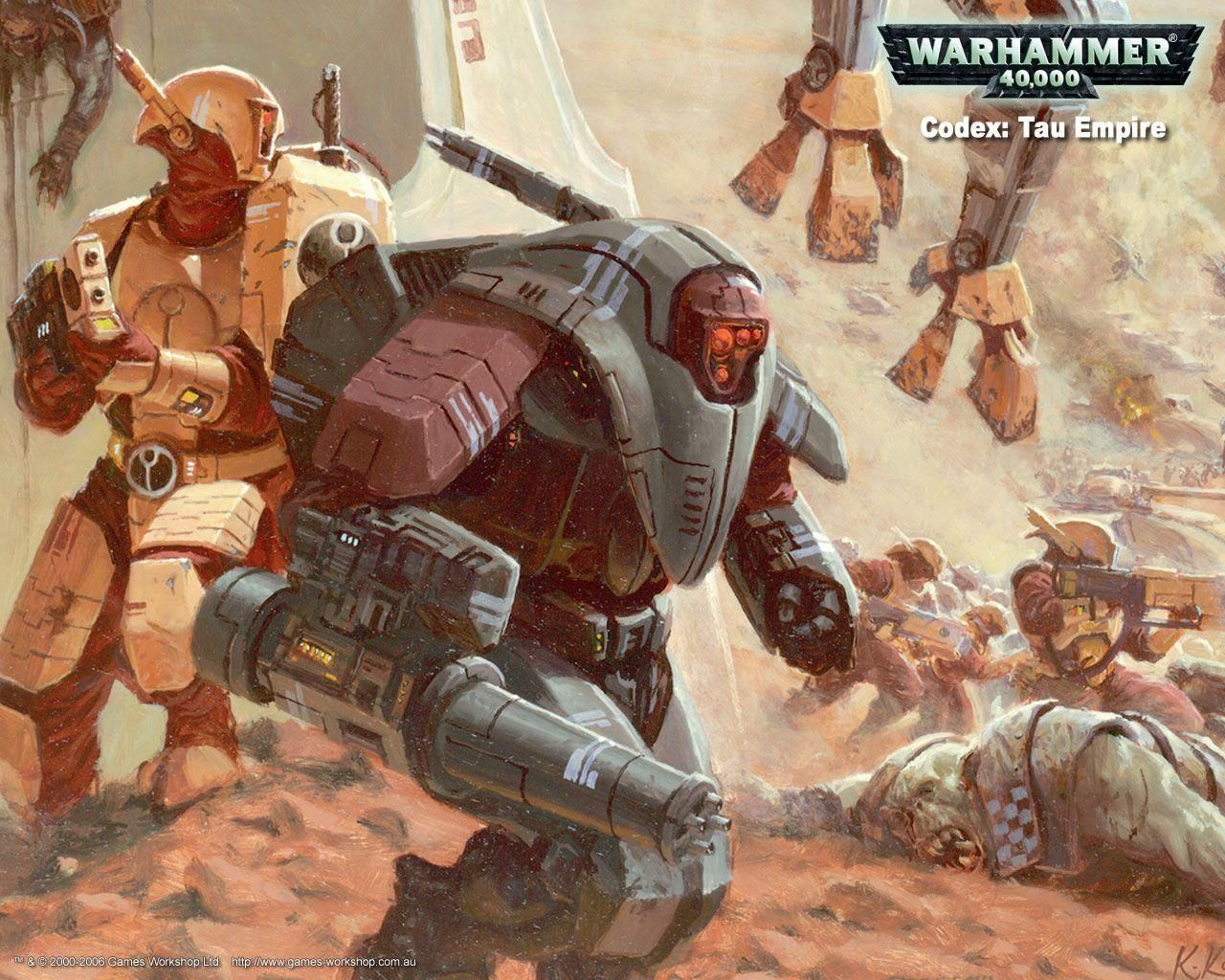Tau Wallpaper HD 7. Scifi fantasy art, Warhammer 40k artwork