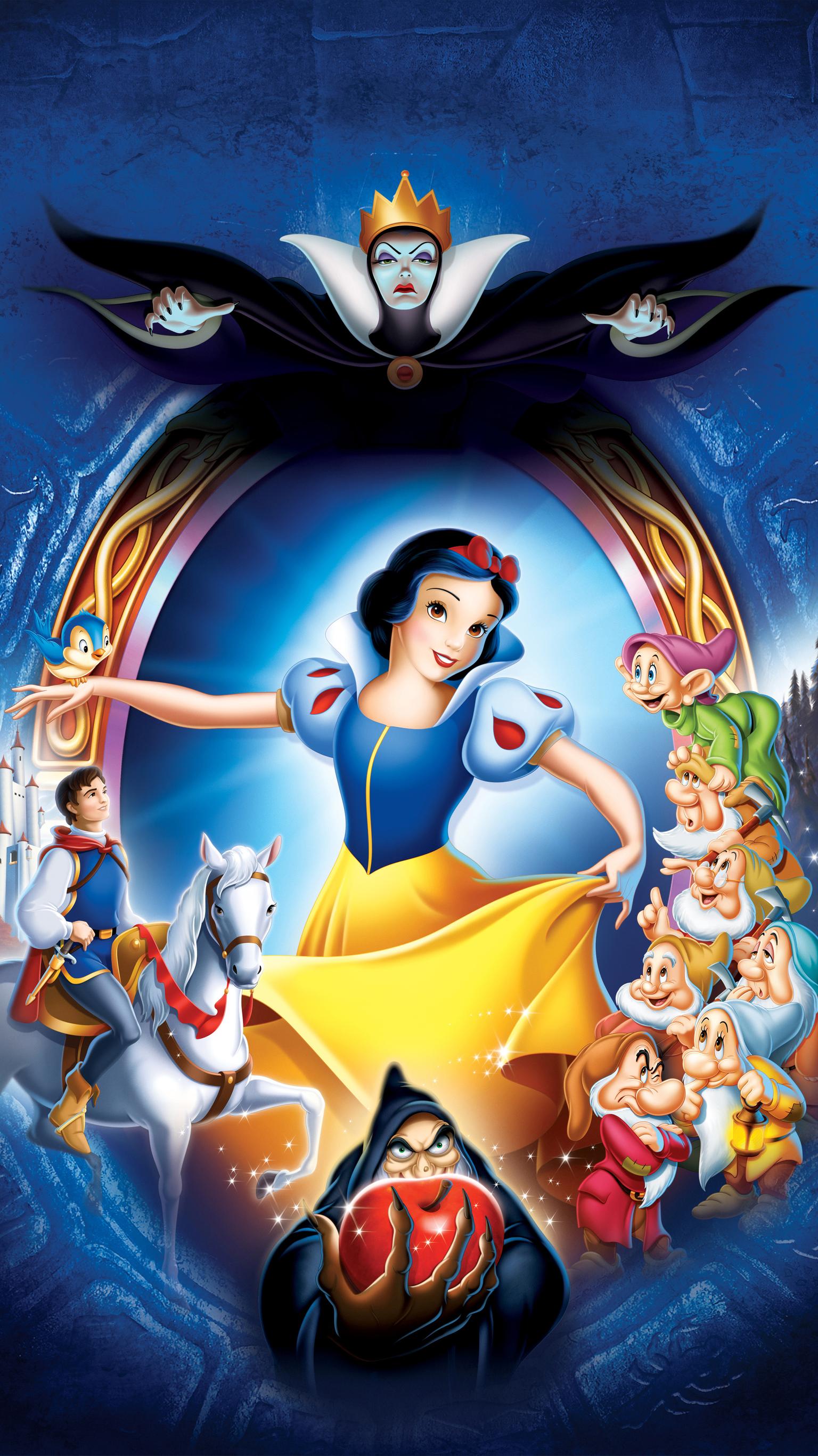 Snow White and the Seven Dwarfs (1937) Phone Wallpaper