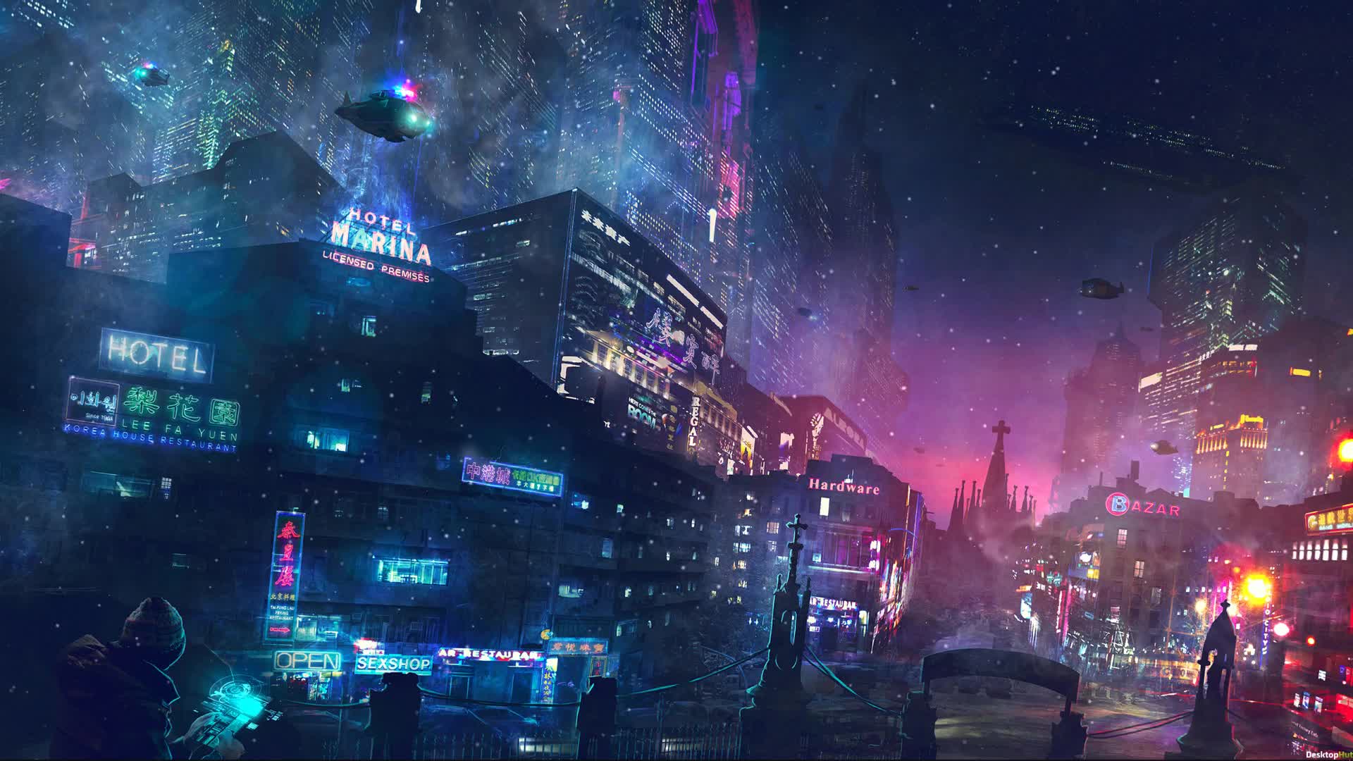 Cyberpunk Desktop Wallpapers - Wallpaper Cave