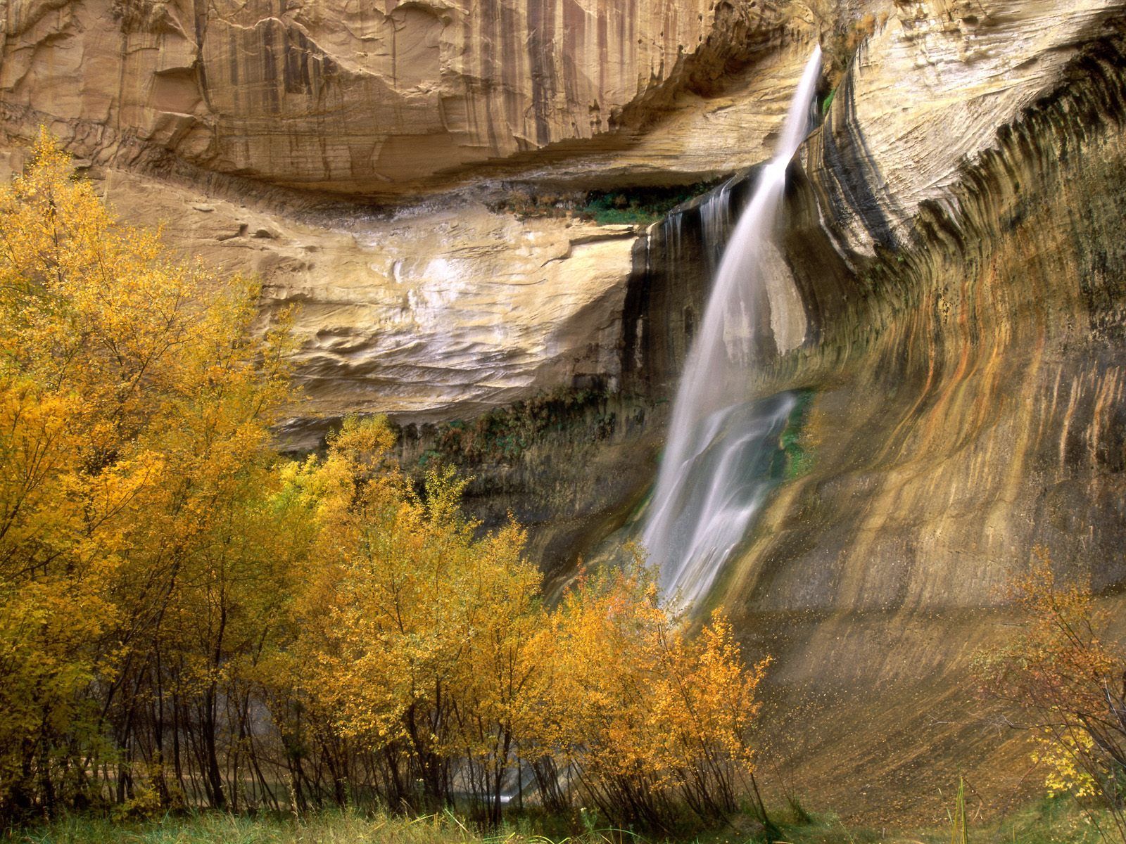 Calf Creek Falls in Grand Staircase Escalante NP, Utah. Waterfall