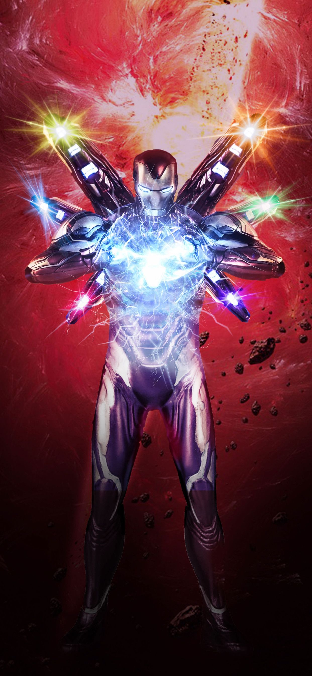Avengers Endgame New Infinity Gauntlet Suit iPhone XS
