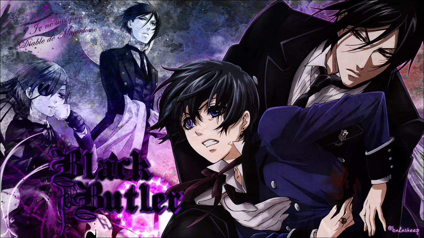 Free download Home Anime Black Butler HD Wallpaper [1366x768]