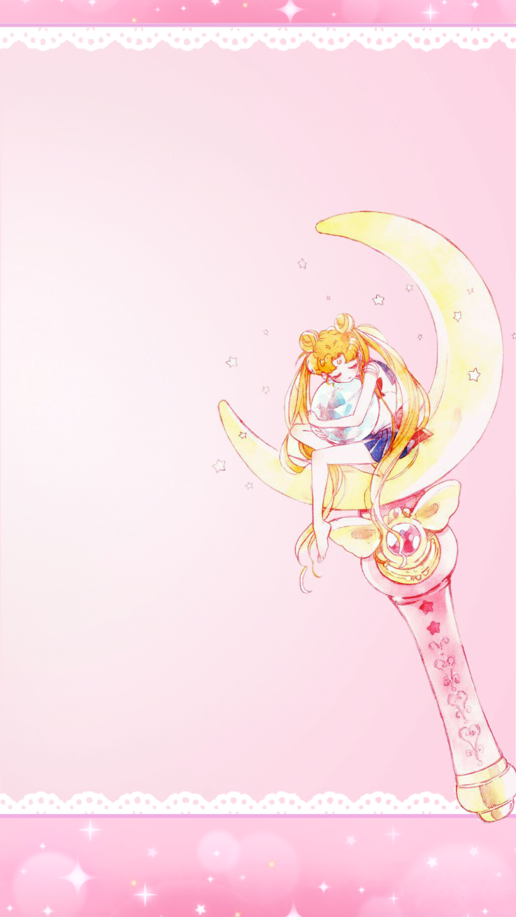 Here many Sailormoon phone wallpaper designed