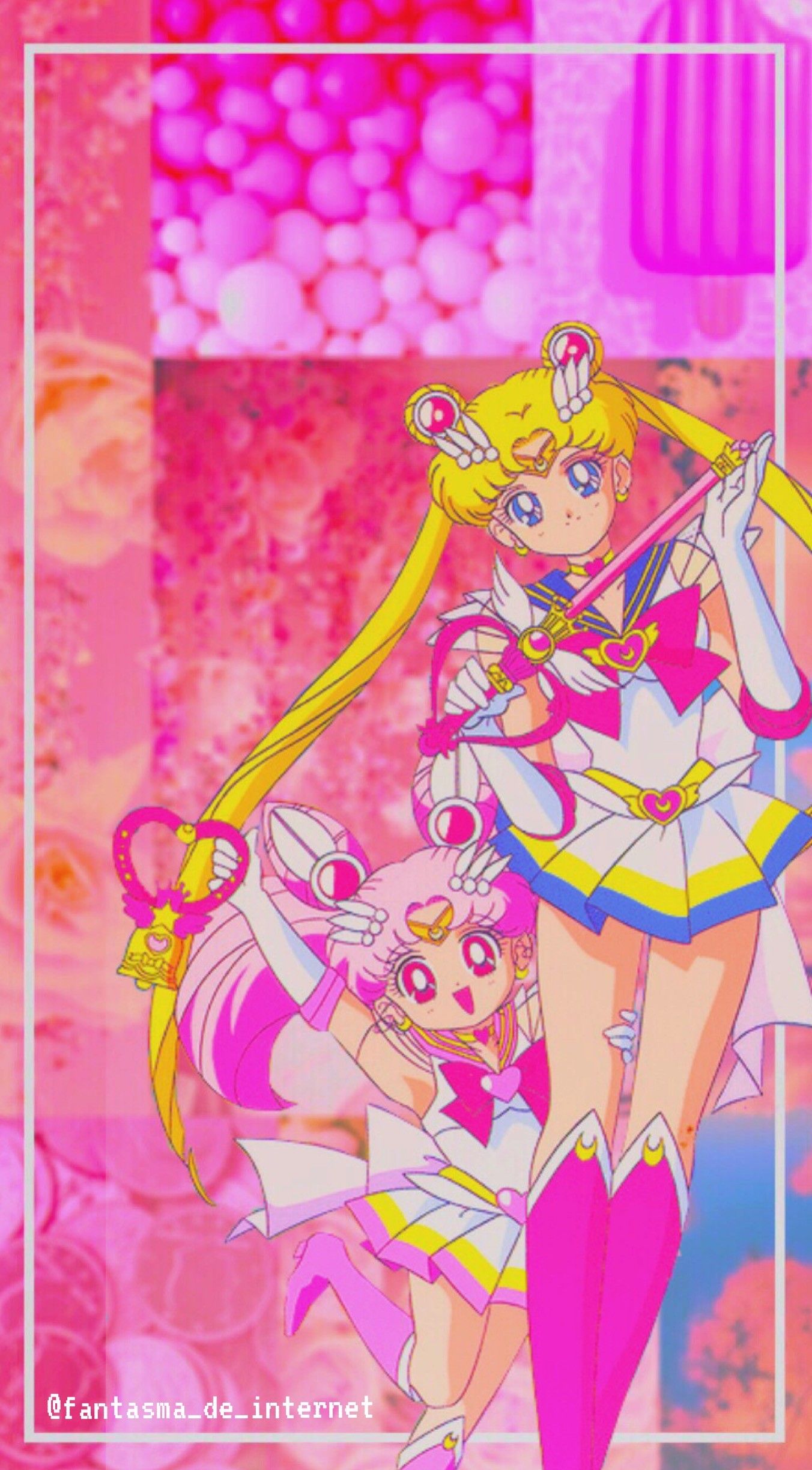 wallpaper sailor moon phone