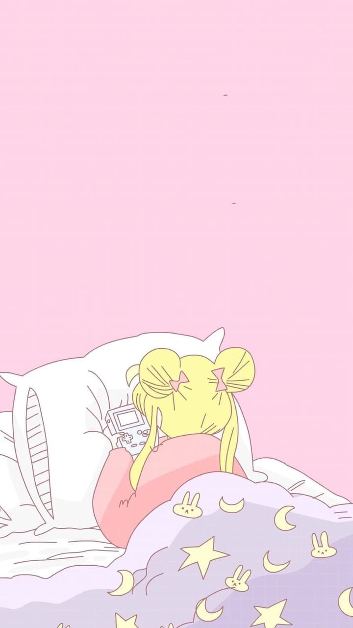 Sailor Moon Lockscreen Pink, HD Wallpaper & background Download