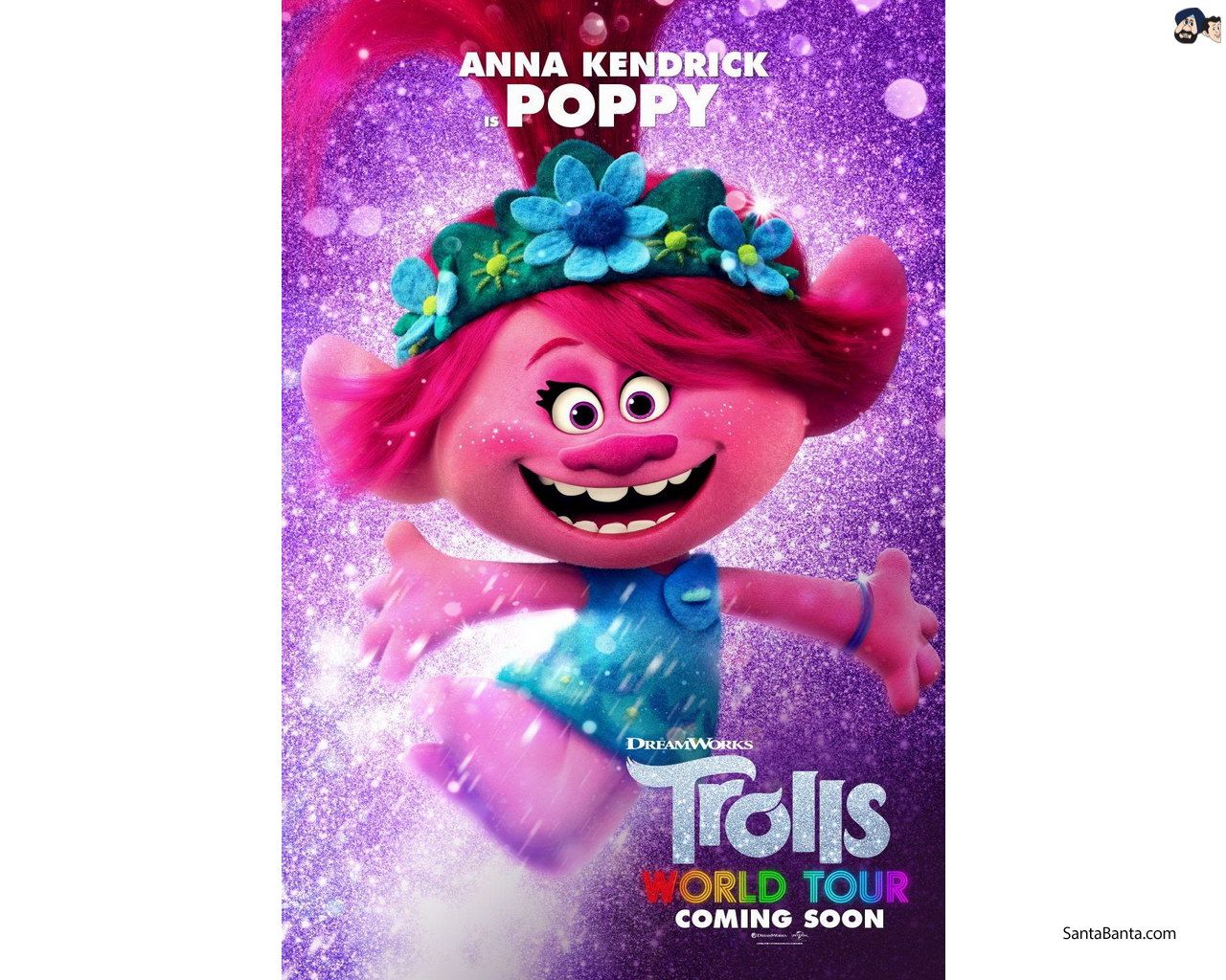 Anna Kendrick as `Poppy` in Hollywood animated film