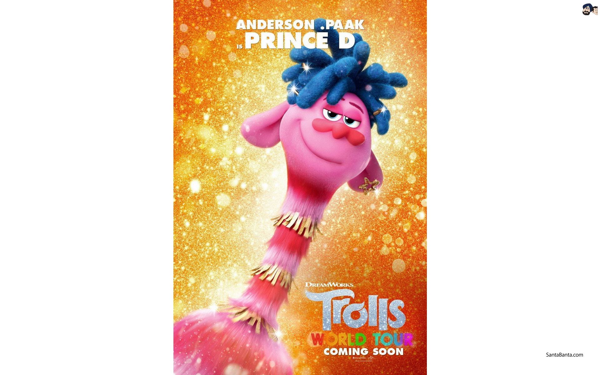 Anderson Paak As `Prince D` In Animated Comedy Film `Trolls World