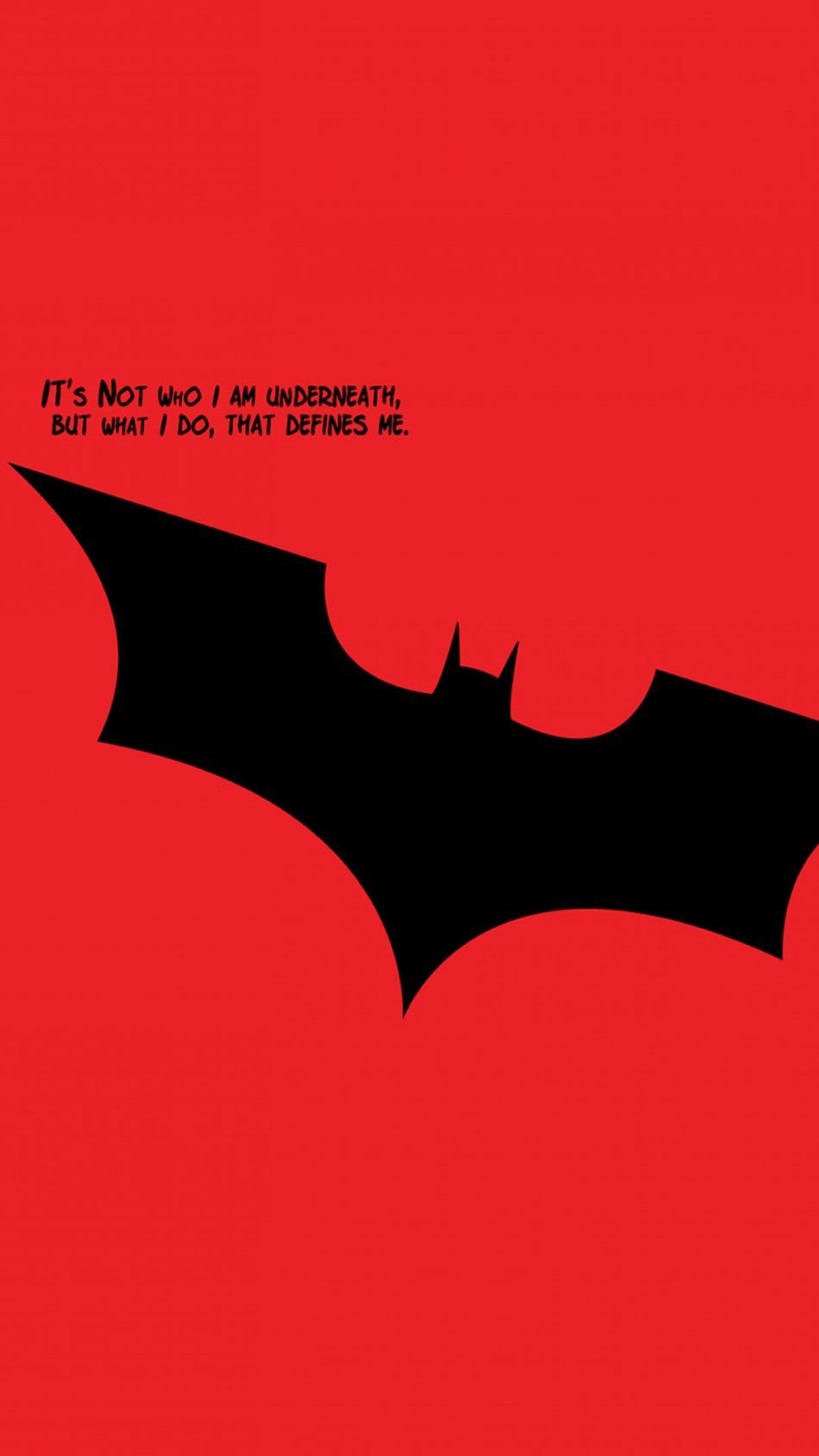 Batman Quotes Minimal Red 4K Ultra HD Mobile Wallpaper. Batman quotes, Batman wallpaper, Batman wallpaper iphone