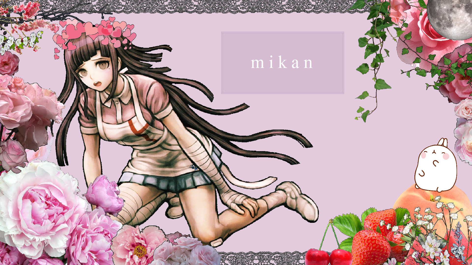 Mikan Tsumiki computer wallpaper for myself! I made it look better