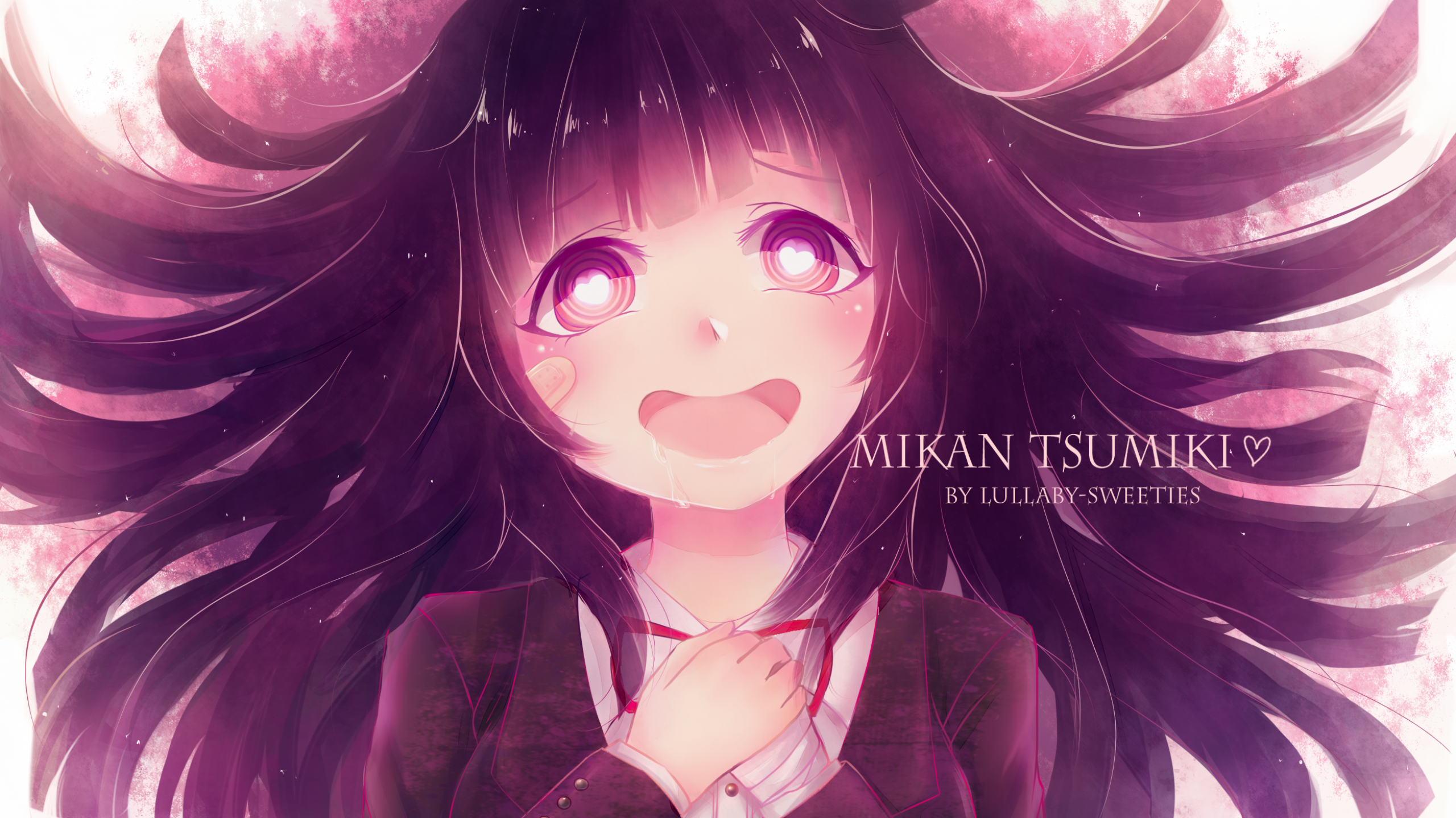 Download 2560x1440 Tsumiki Mikan, Danganronpa Creepy Smile