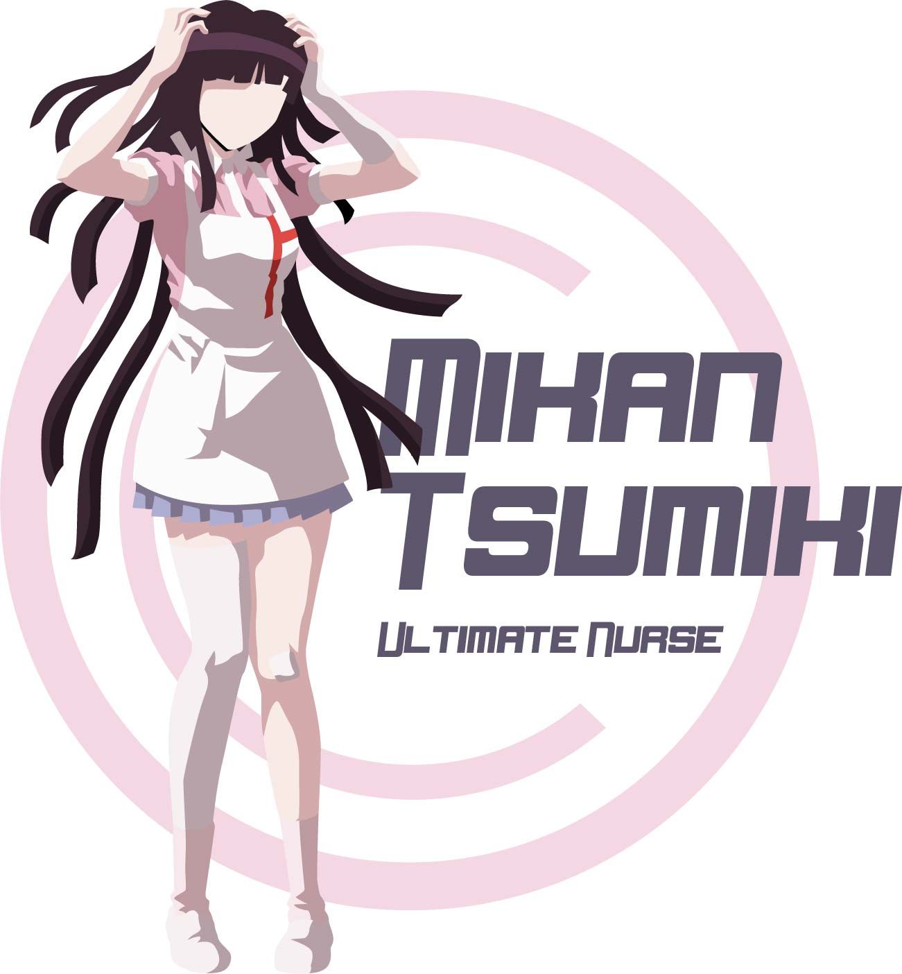 Mikan Tsumiki Minimalist Vector Art. Graphic T