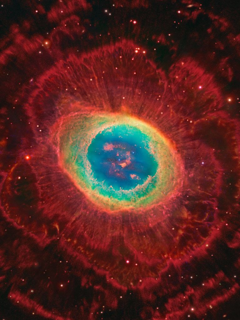 Sci Fi Supernova (768x1024) Wallpaper
